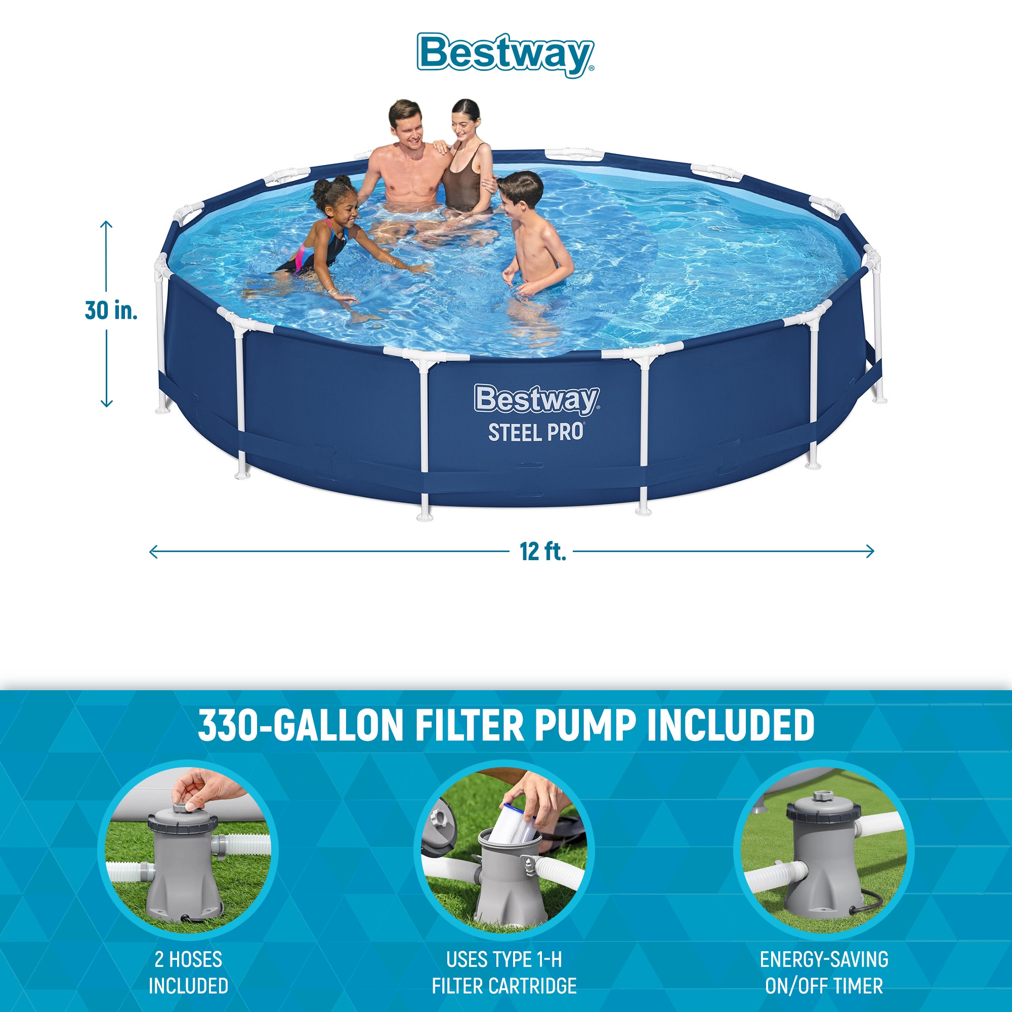 Bestway 324010 Above-Ground-Pools - View #4