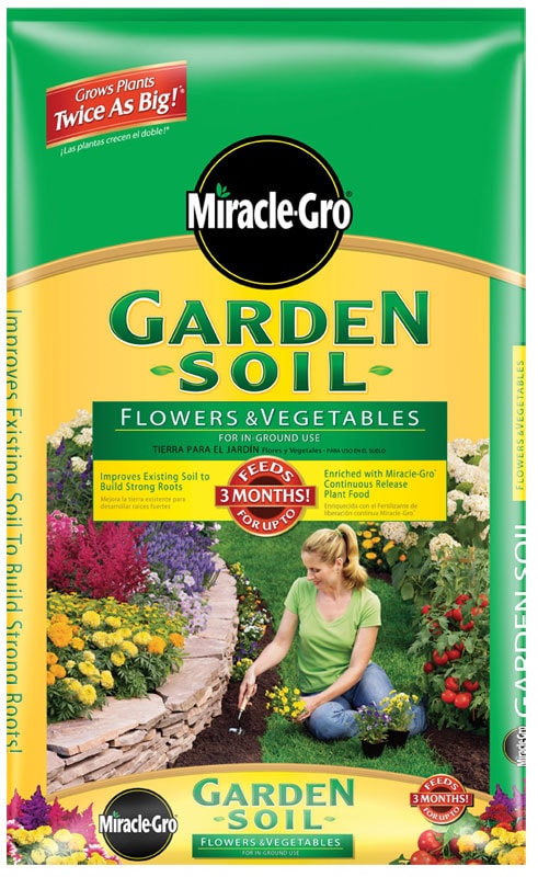 Miracle Gro All Purpose Garden Soil In The Soil Department At Lowes Com