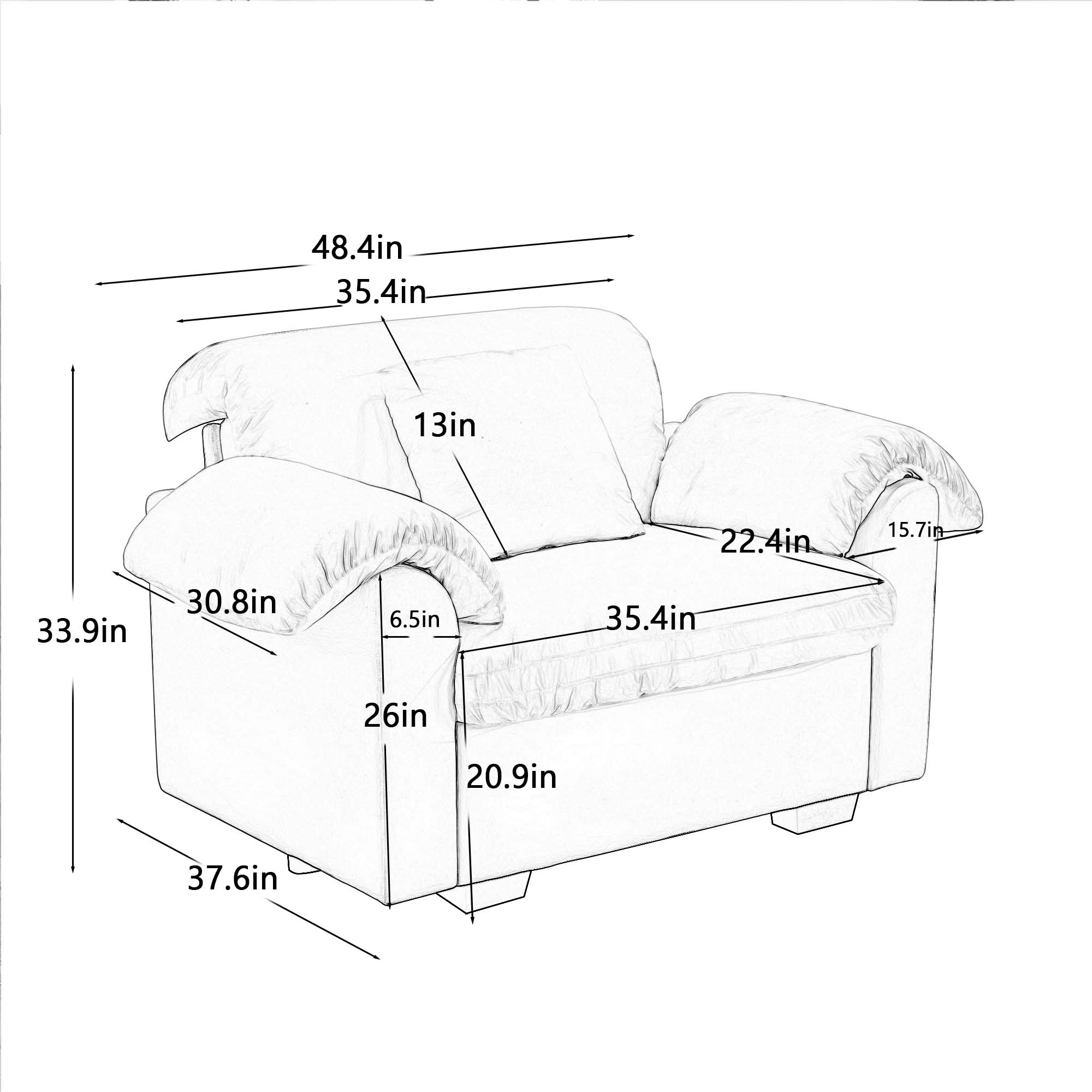 GDFStudio 333364 Sofas-Loveseats - View #16
