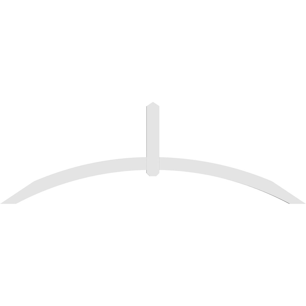 Ekena Millwork GBP096X32X0204ARC00 Exterior-Brackets-Braces - View #4