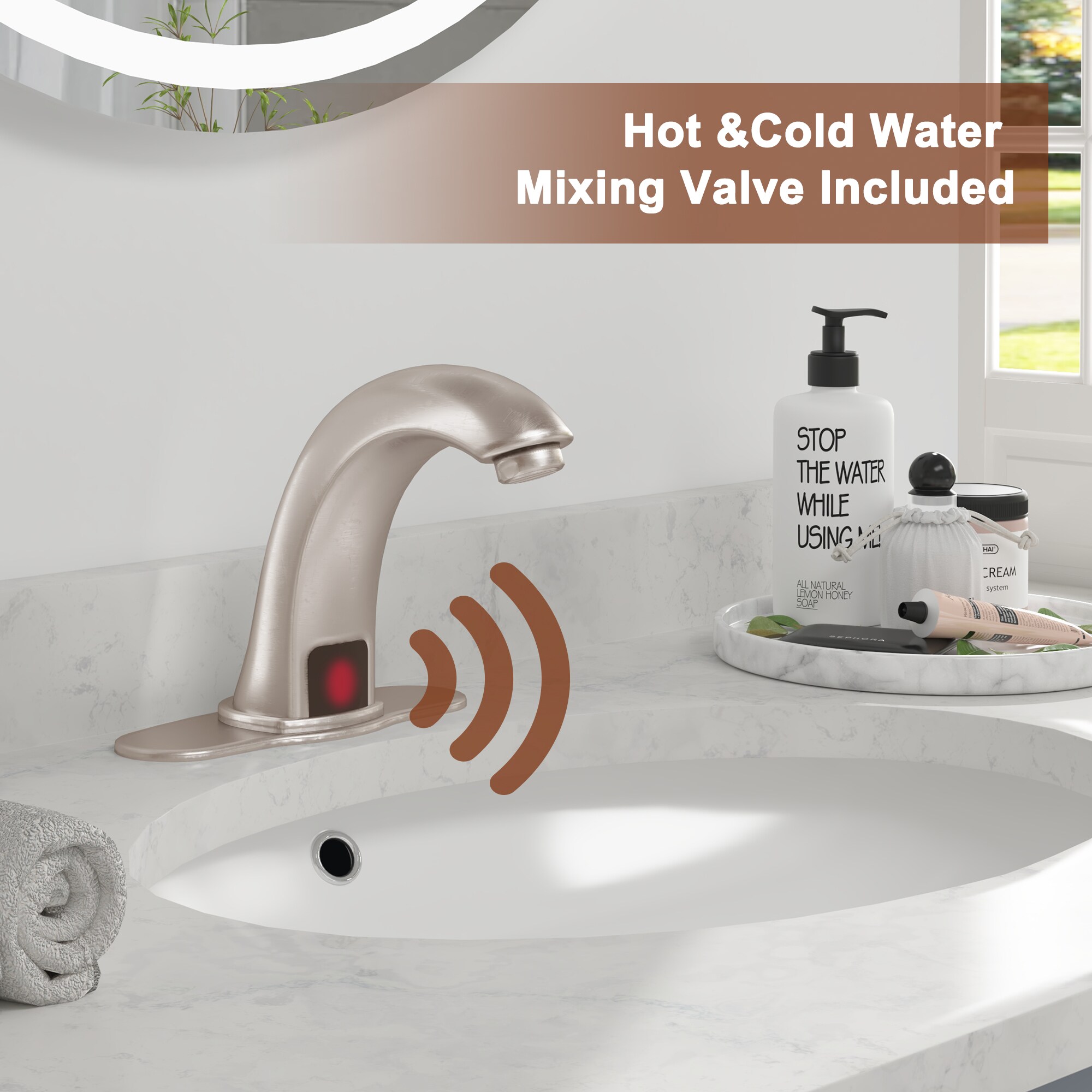 Mondawe MD-S854MB Lavatory-Faucets - View #4