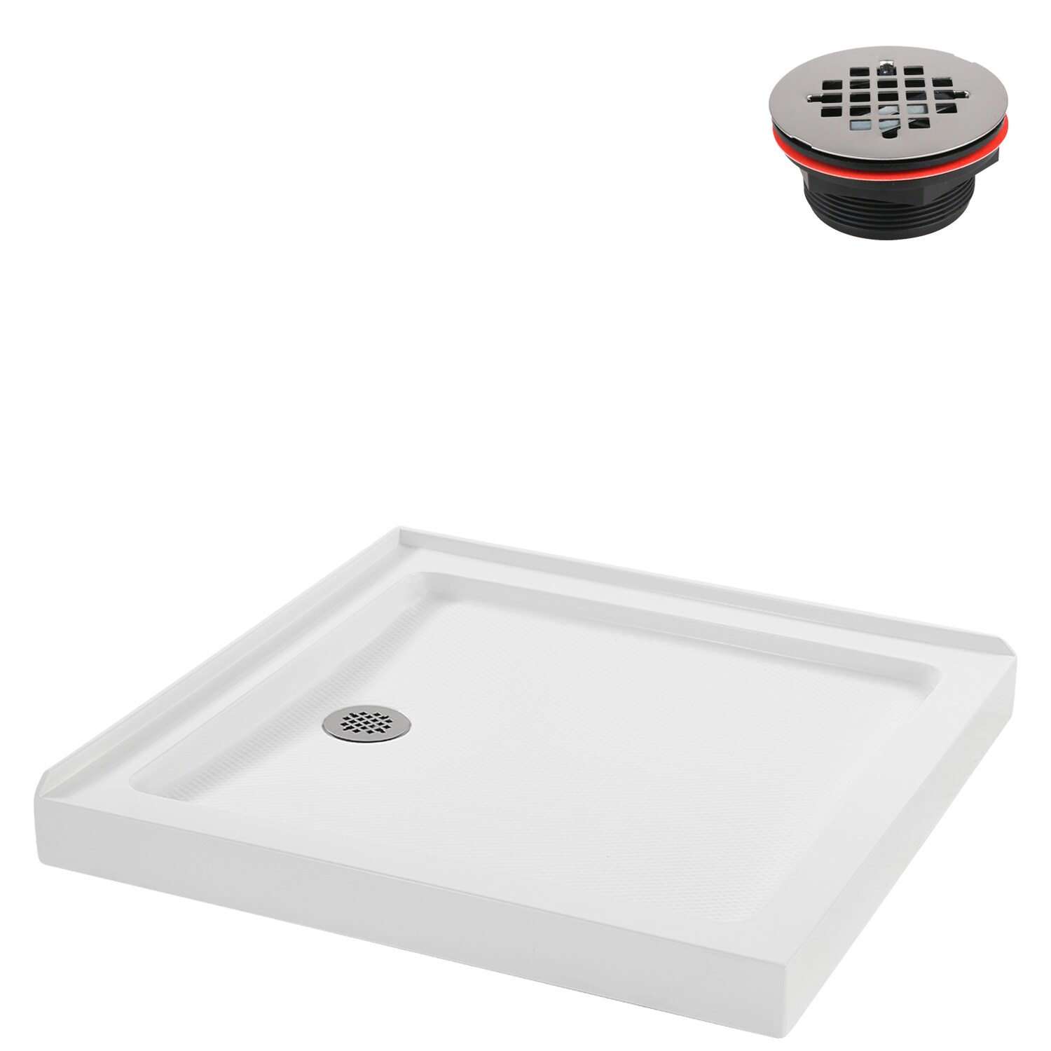 Streamline NT-161-36WH-LF Shower-Floors - View #6