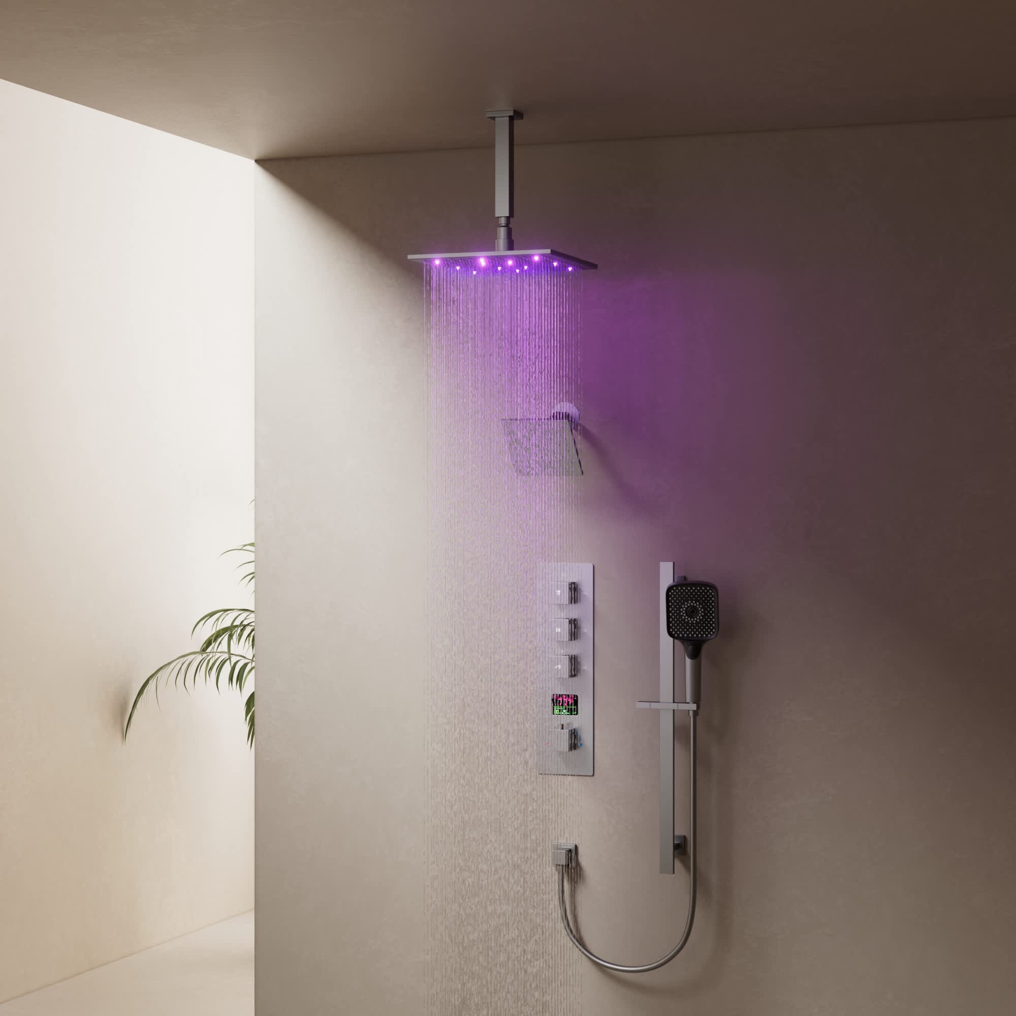 EVERSTEIN SFS-1071-NK12 Showerhead-Bar-Panels - View #15