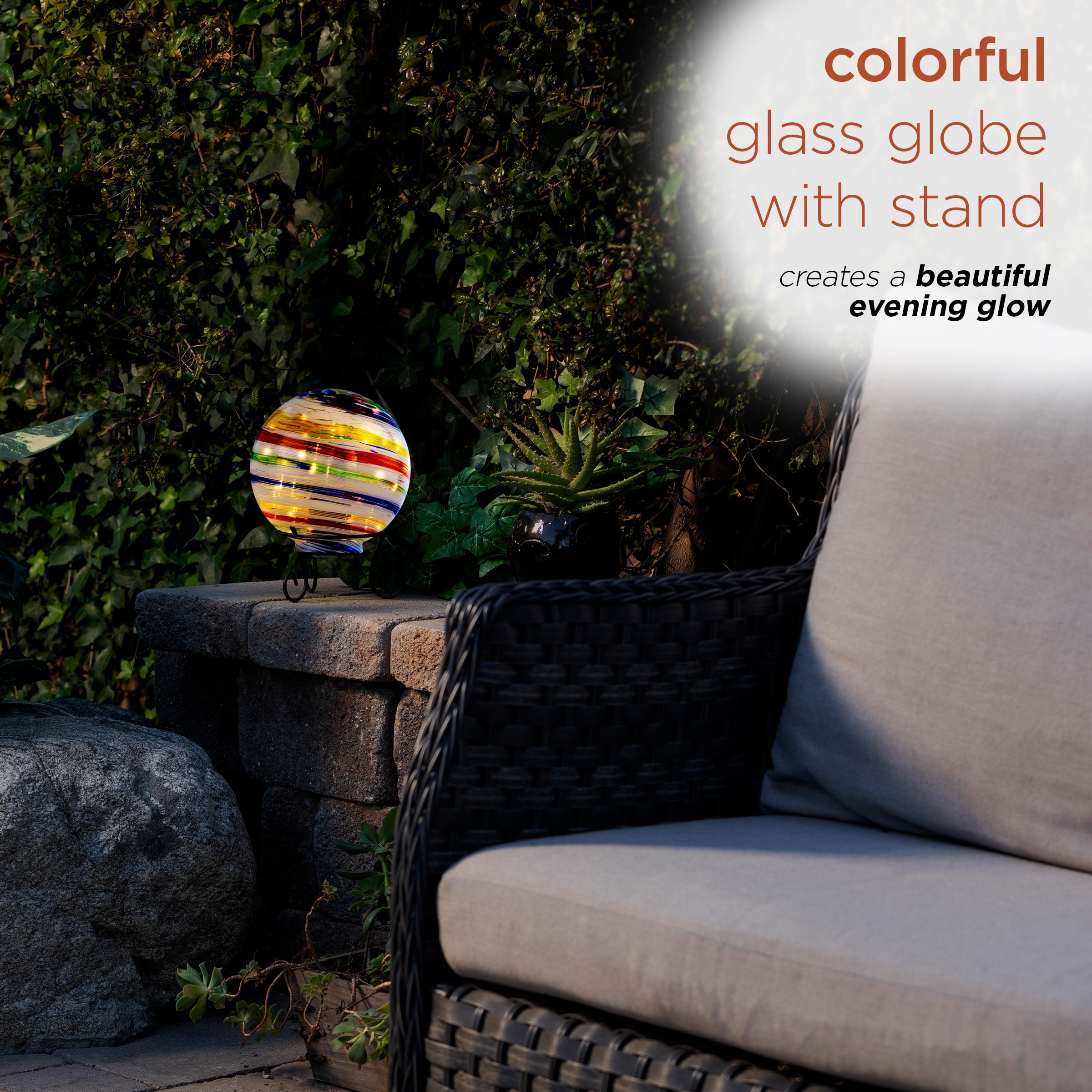 Alpine Corporation HGY310A-TM Gazing-Ball-Stand - View #4