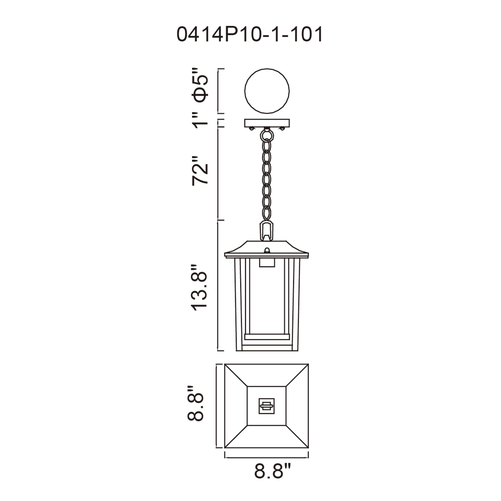 CWI Lighting 0414P10-1-101 Pendant-Lights - View #7