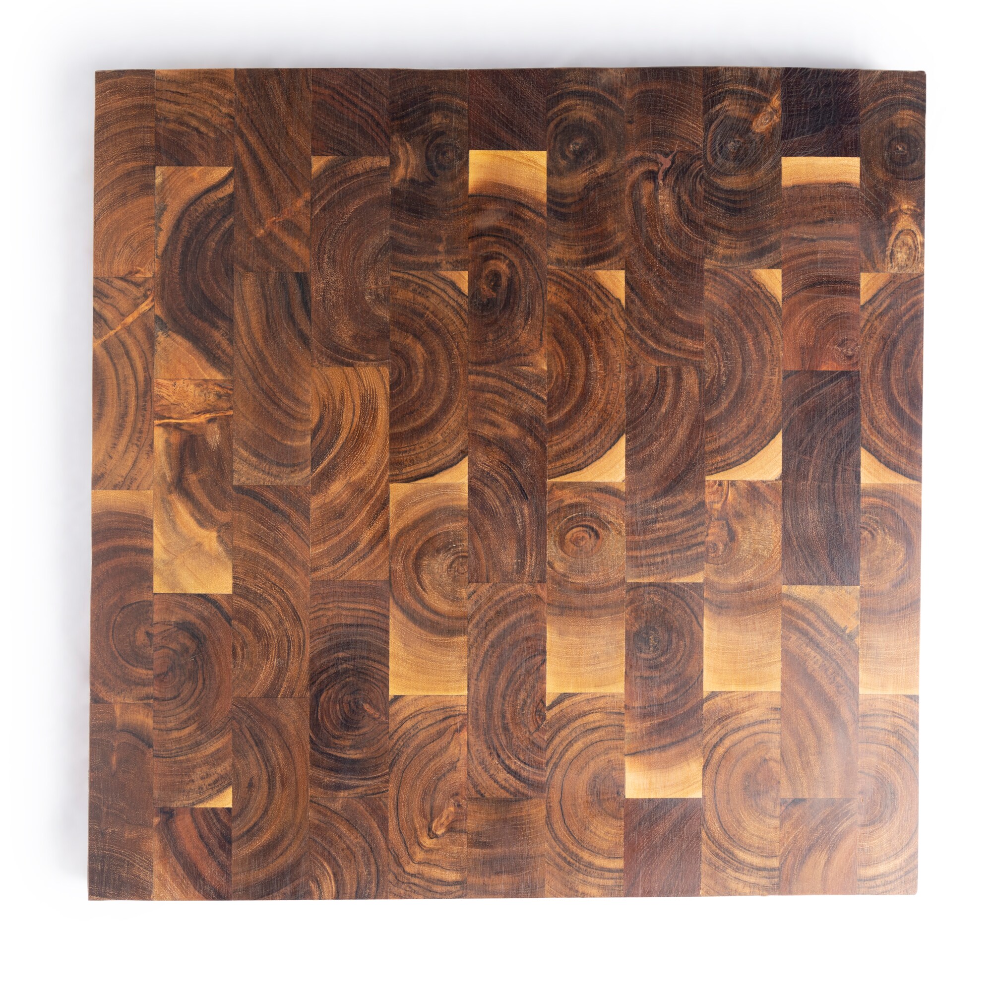 GAURI KOHLI Indus Acacia Wood Cutting Board 15.25-in x 12.0-in BPA
