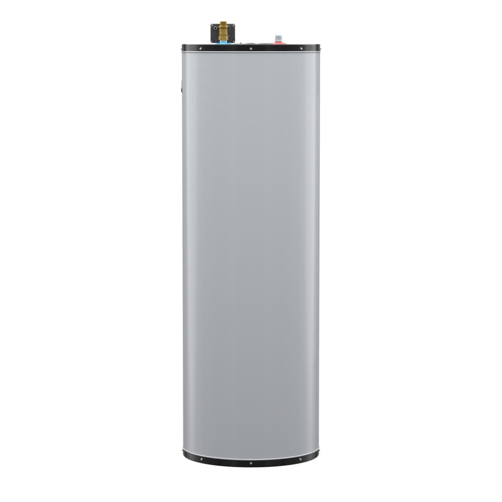 12 50 DFRT - 50 Gallon Smart Tall Electric Water Heater w/Leak Detection  and Shut Off Valve - 12 Year Warranty