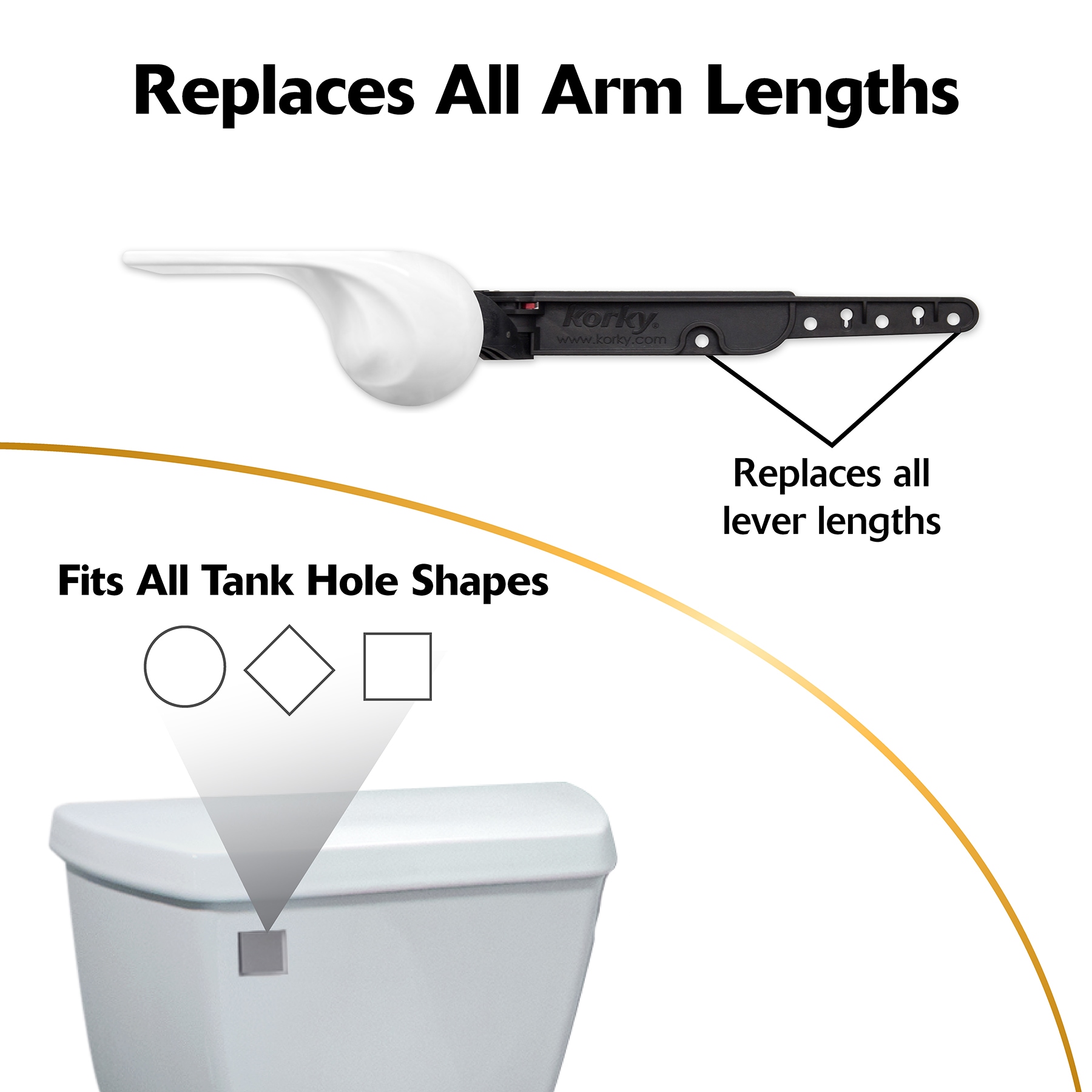 Korky 6062BP Flush-Lever - View #5
