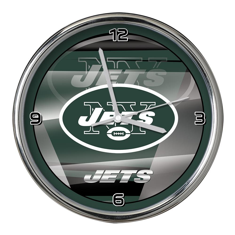 The Memory Company New York Jets NFL Analog Round Wall Classic