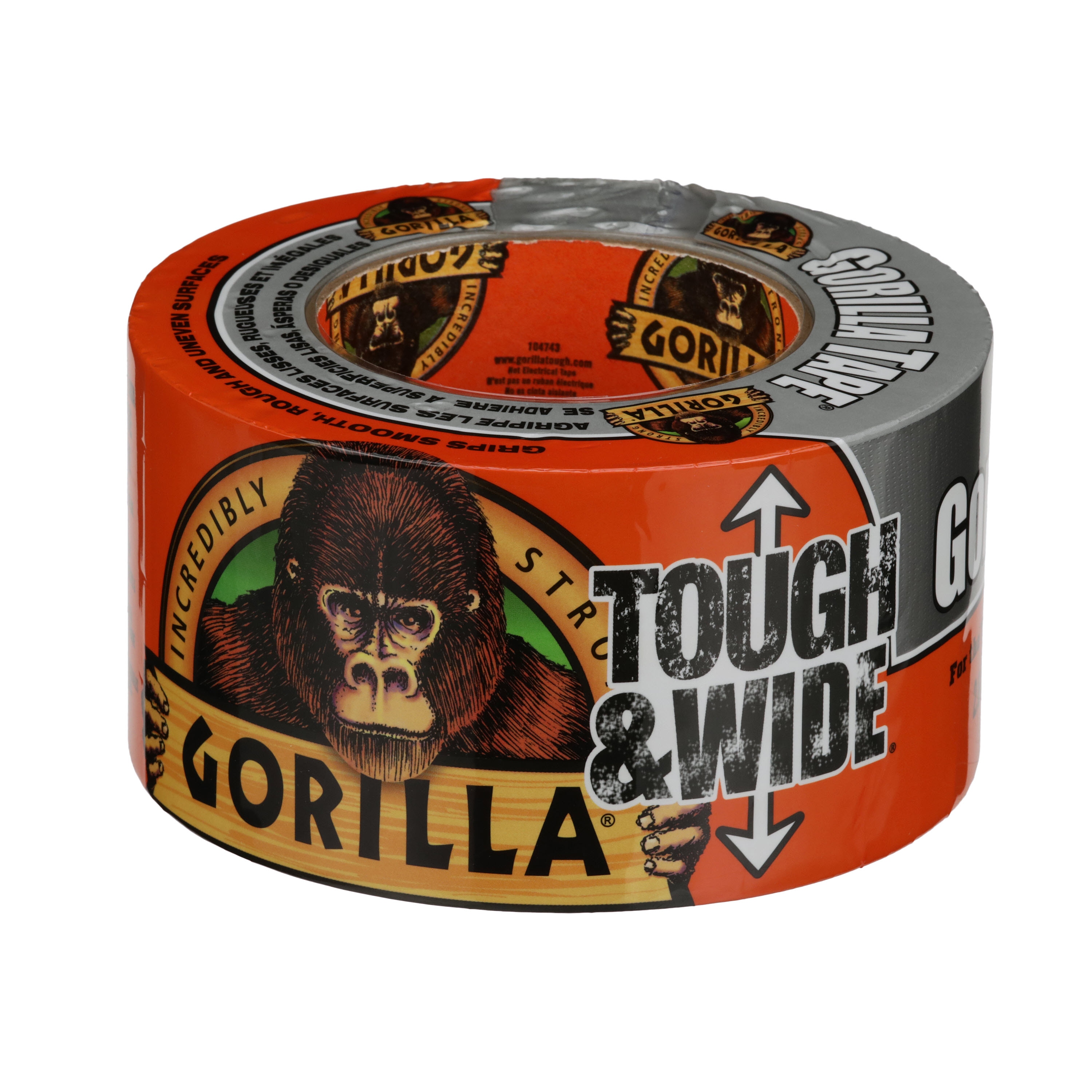 Gorilla Tough & Wide Duct Tape Black