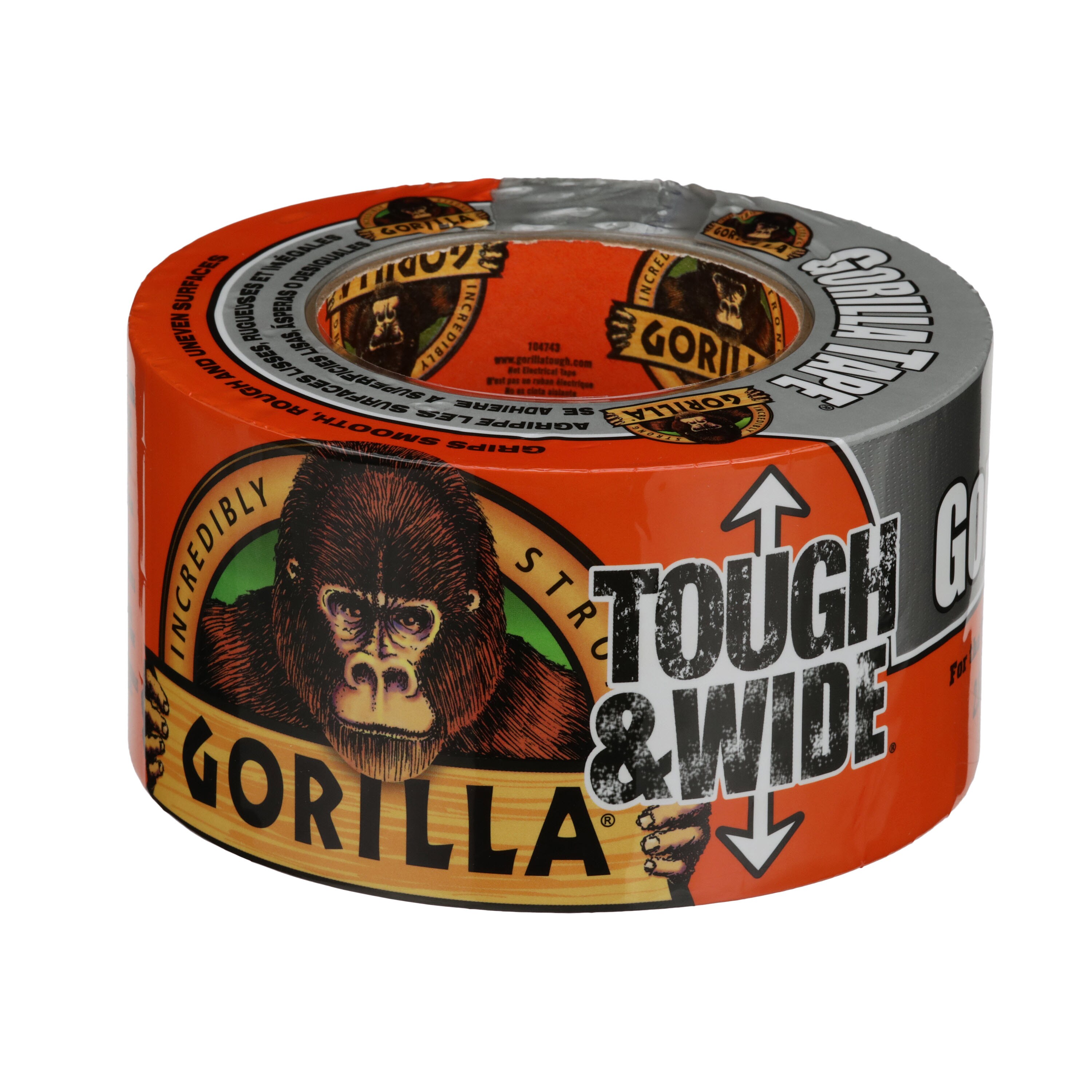 Gorilla Tough & Wide Duct Tape Silver