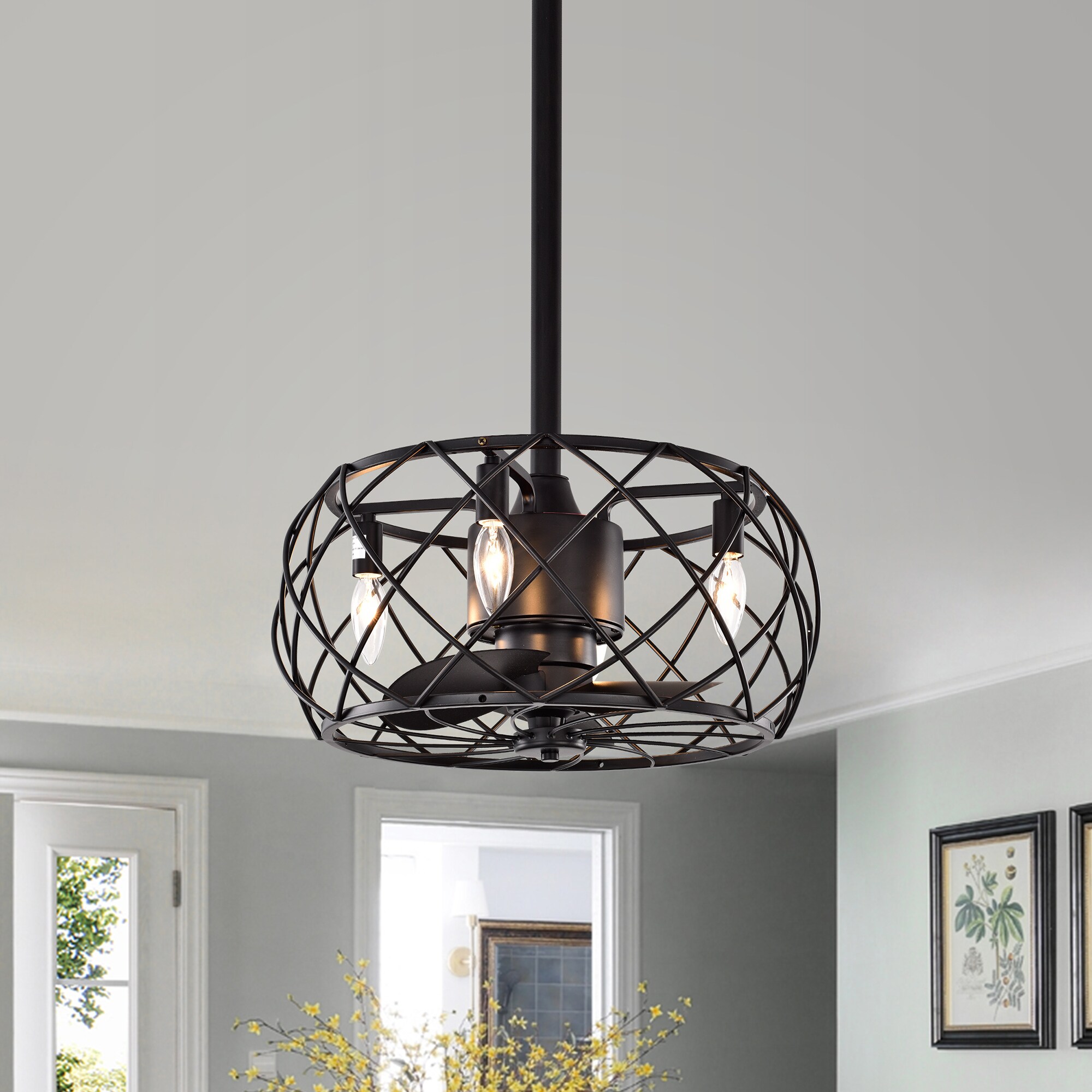 Home Accessories Inc CFL-8476S/MB Ceiling-Fans - View #4
