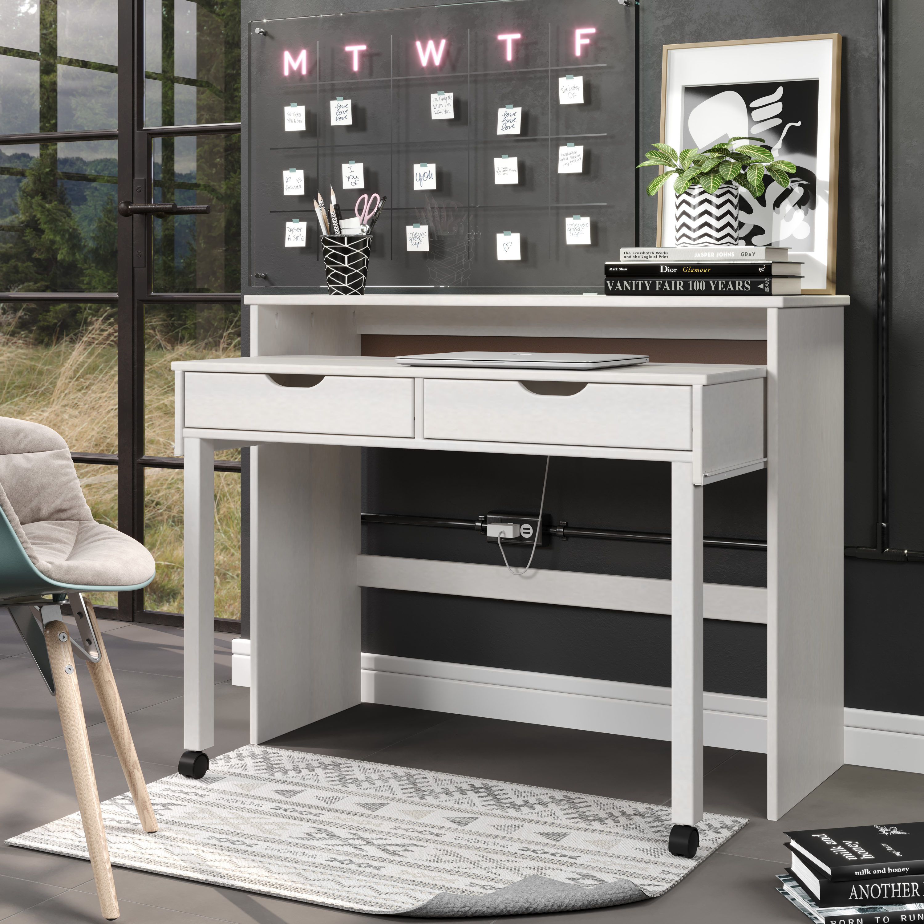 Linon DK115WHT01U desks - View #6