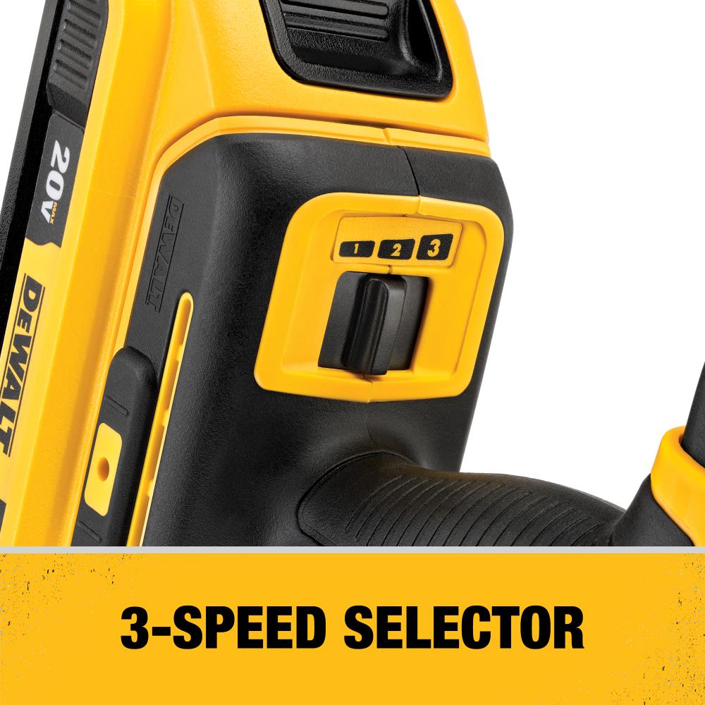 DEWALT DCS356D1 XR 2-Piece Cordless Brushless 20-volt Max Variable ...