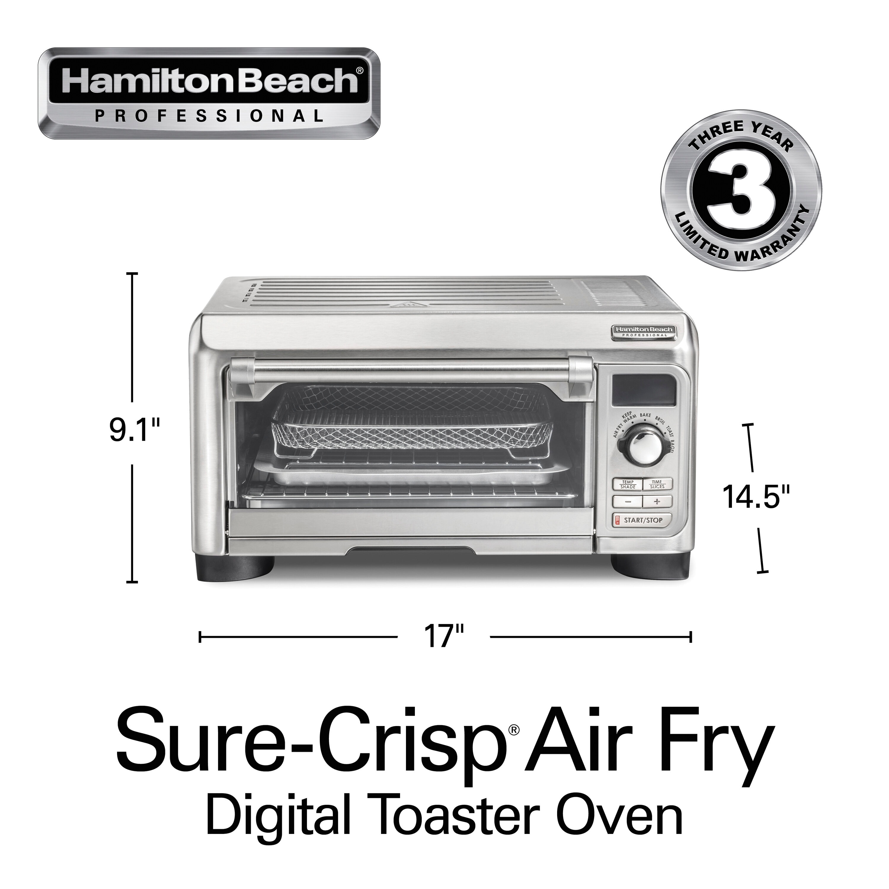 Hamilton Beach Professional 31241 Countertop-Toaster-Ovens - View #8