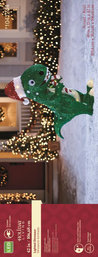 lowes light up dinosaur