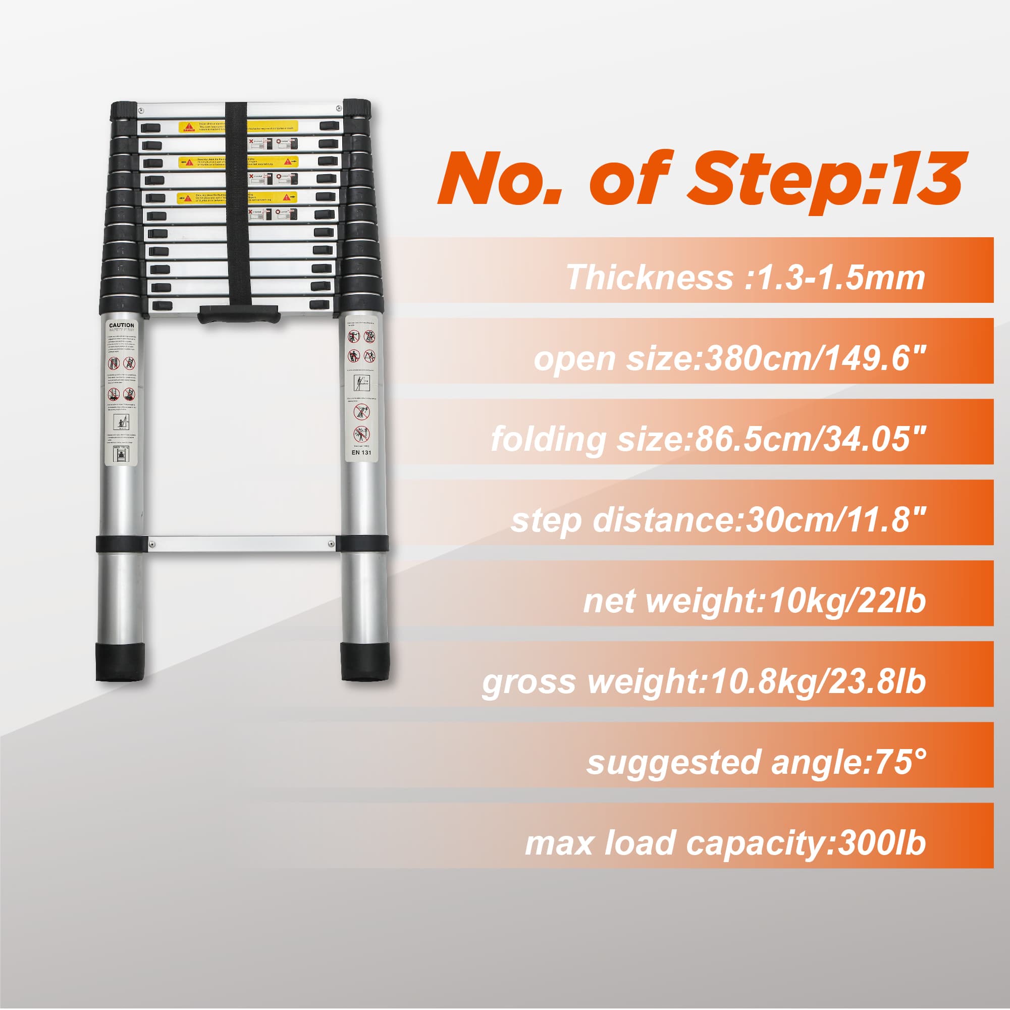 TITANKIT PRO JU609W5609 Extension-Ladders - Thumbnail View #5
