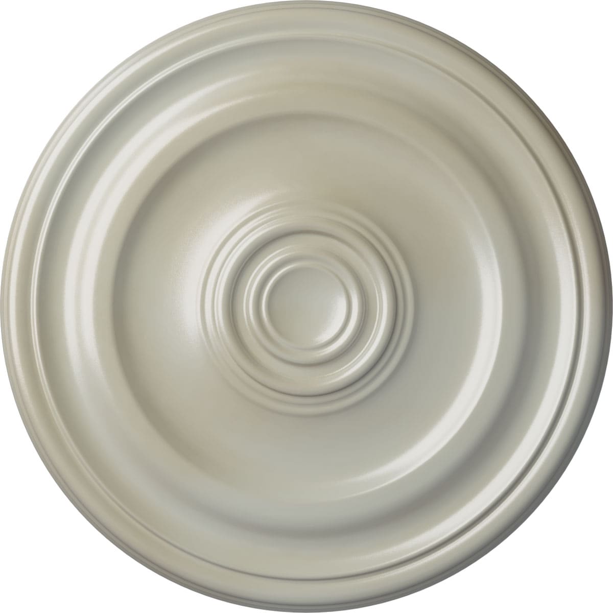 Ekena Millwork CM15DEFBS Devon 15.75-in W x 15.75-in L Painted Flash Blue Polyurethane Whole Ceiling Medallion