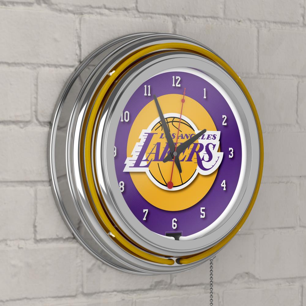 Trademark Gameroom NBA1400-LAL Indoor-Outdoor-Clocks - View #4