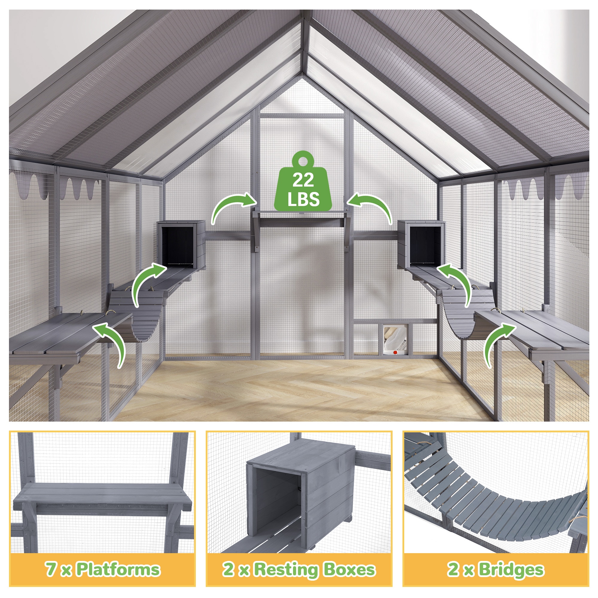 Coziwow CW12B0649-L02 Dog-Houses - View #3