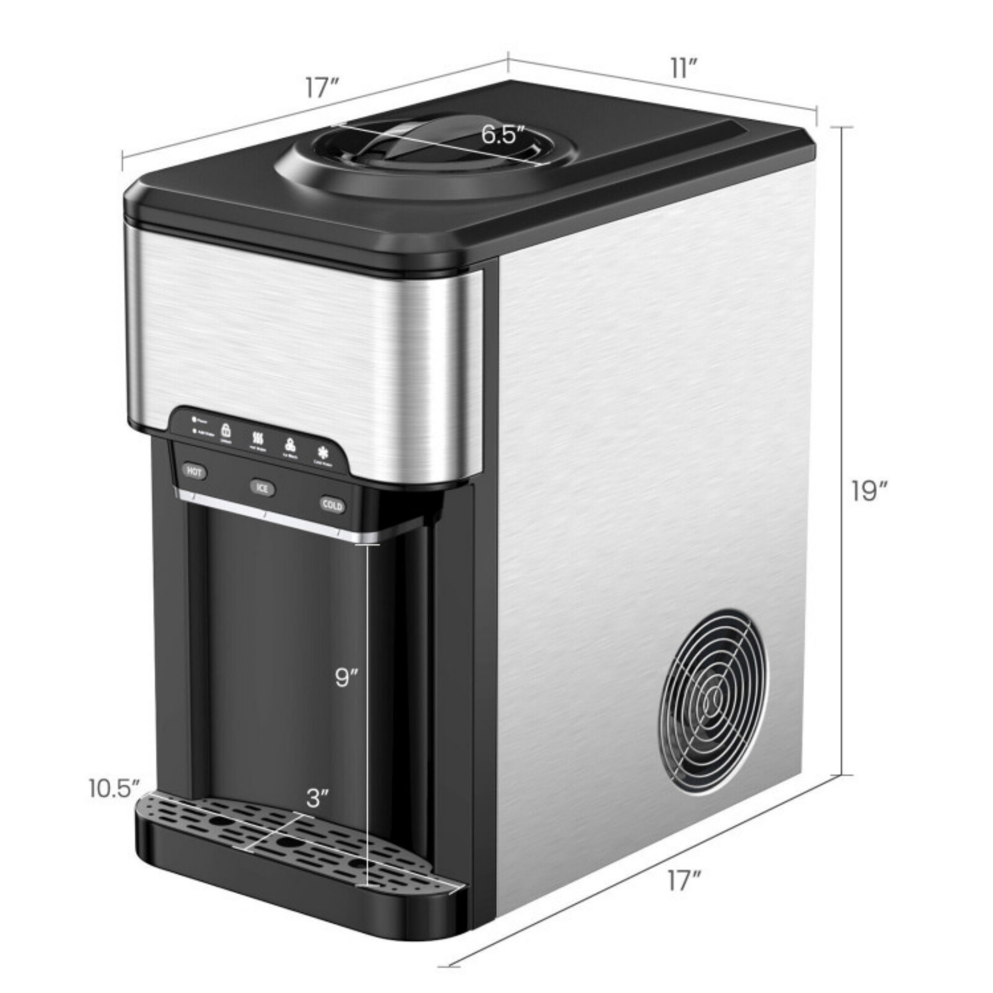 LUCKY ONE LO-ES10127USSL Water-Coolers - View #3
