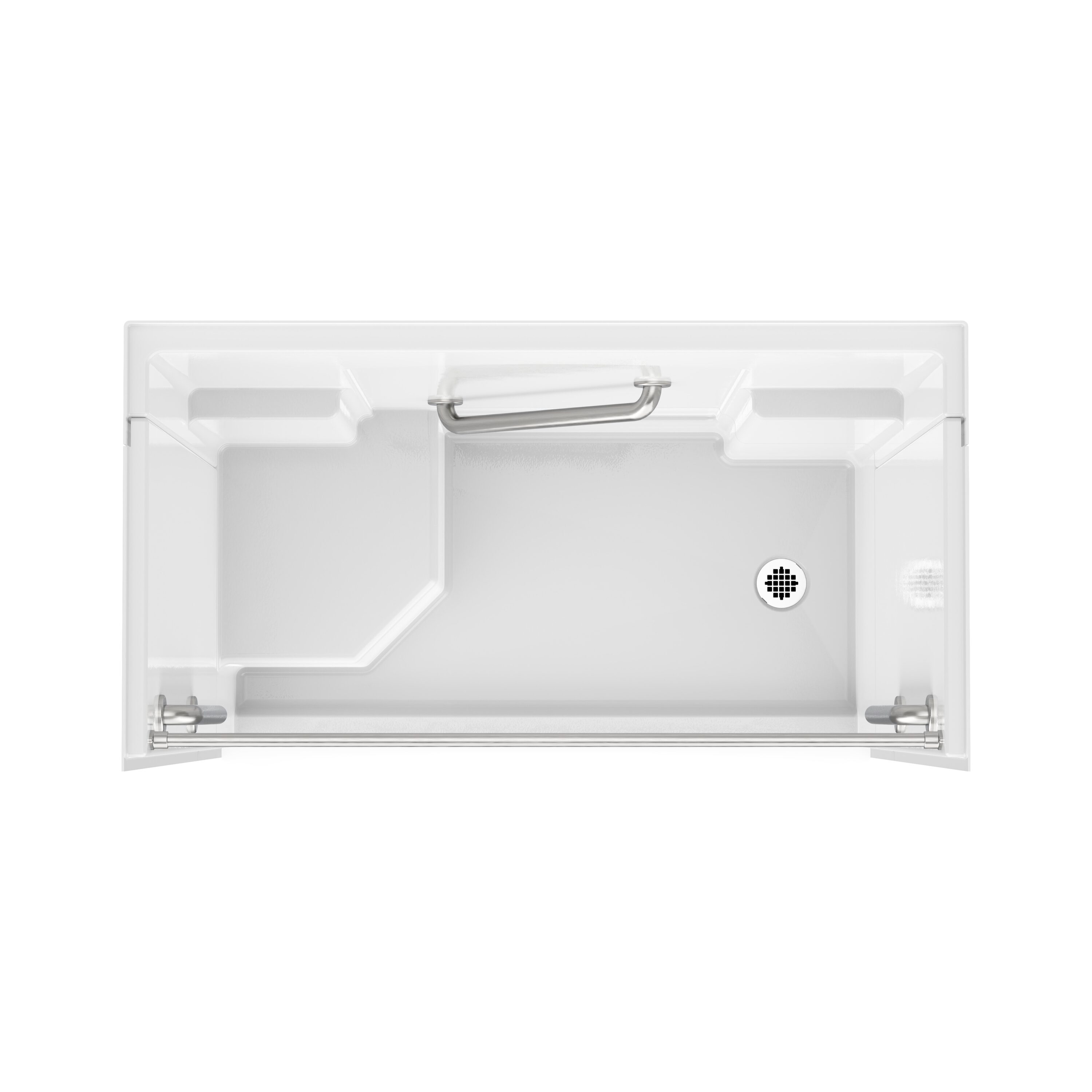 Laurel Mountain L3260SH1S4PLWB2 Alcove-Shower-Kit - View #7