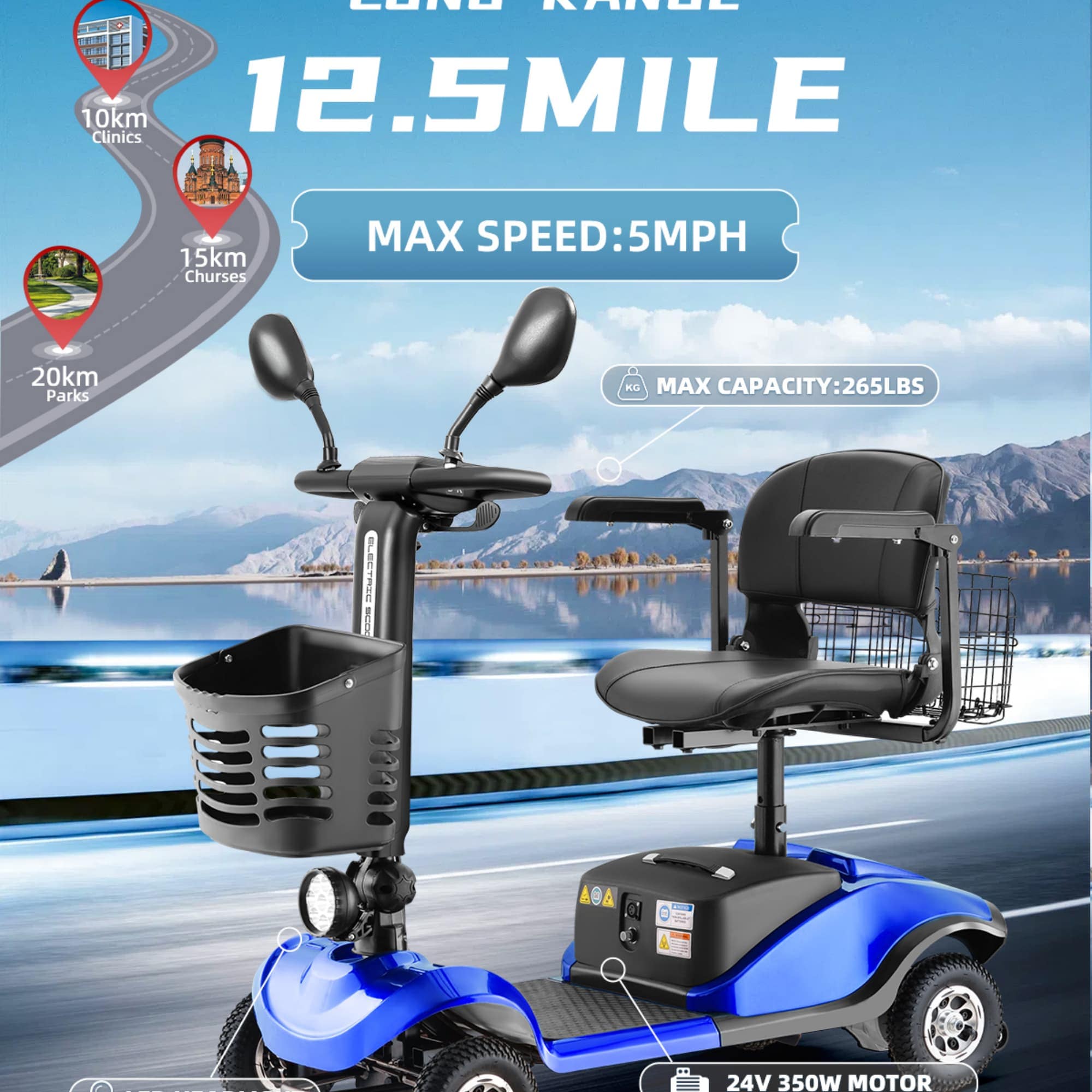 Runesay CM09 scooters - View #5