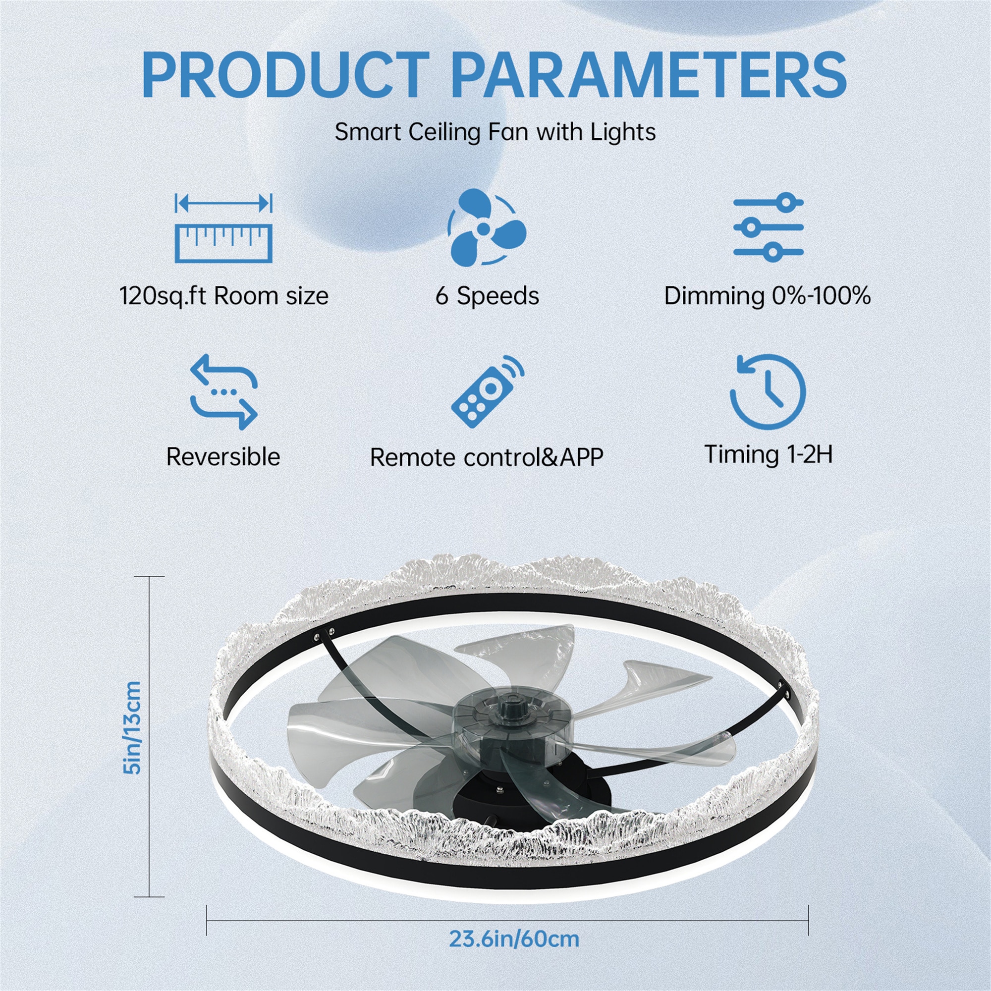 BABOOM BOM-P246416-OR Ceiling-Fans - View #3