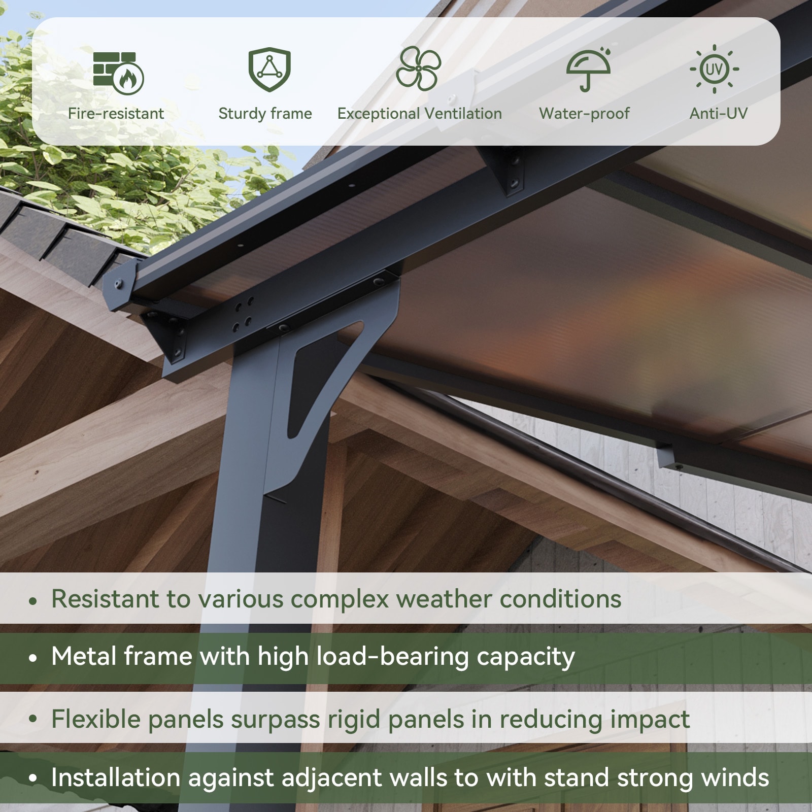 AOXUN SG402BK04ABC Pergolas-2 - View #3