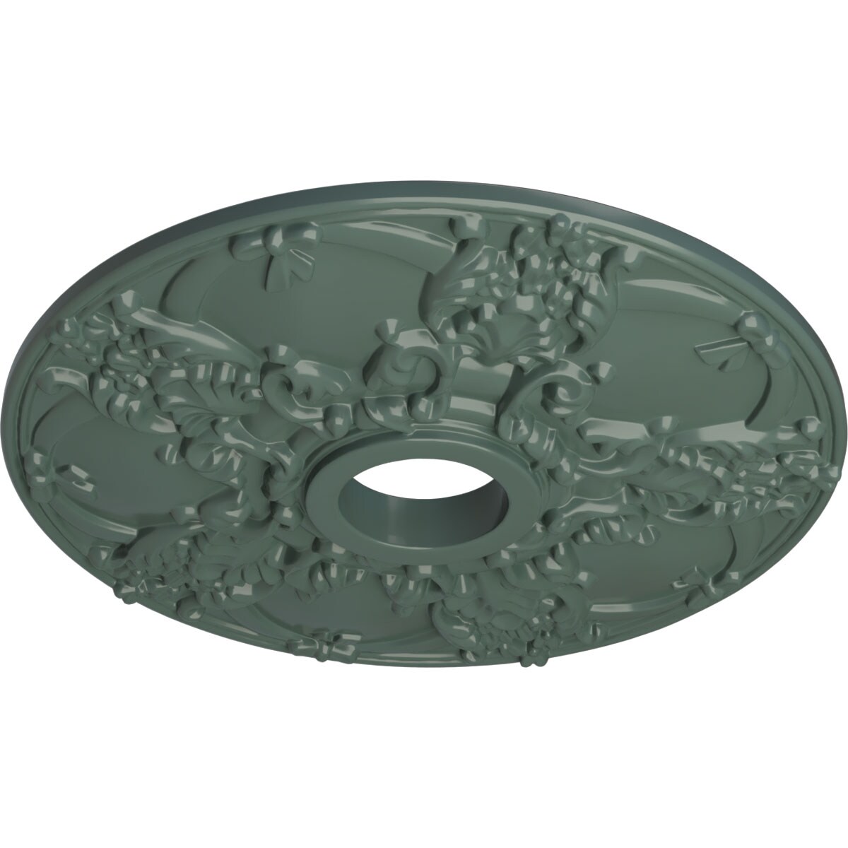 Ekena Millwork CM18NOCBF Ceiling-Medallions - View #2