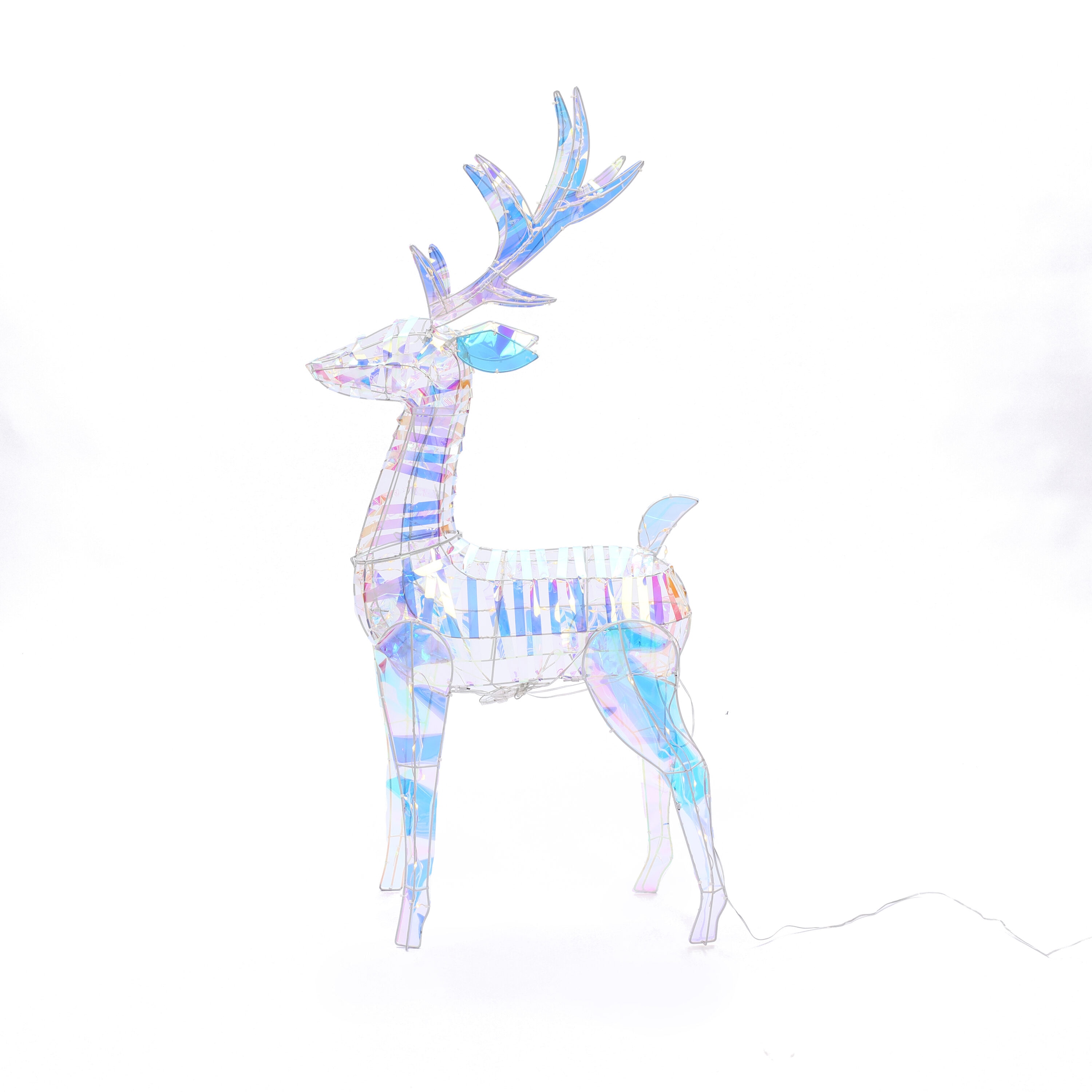 LightShow Colossal Iridescent Buck Outdoor Christmas Decoration, The Home  Depot Canada