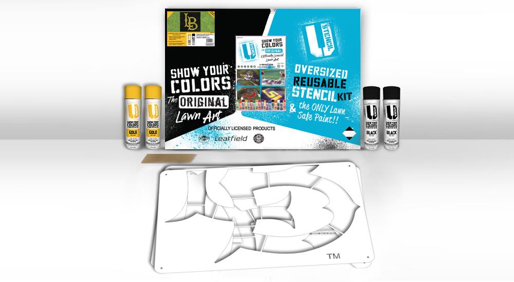 U-Stencil CLBOOS-001 CSU Long Beach LB Stencil Kit