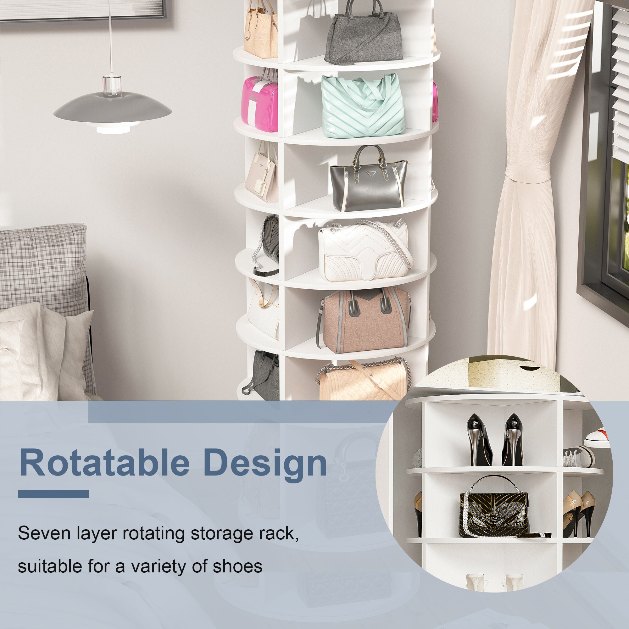 SINOFURN SYC080010BK Shoe-Racks - View #10