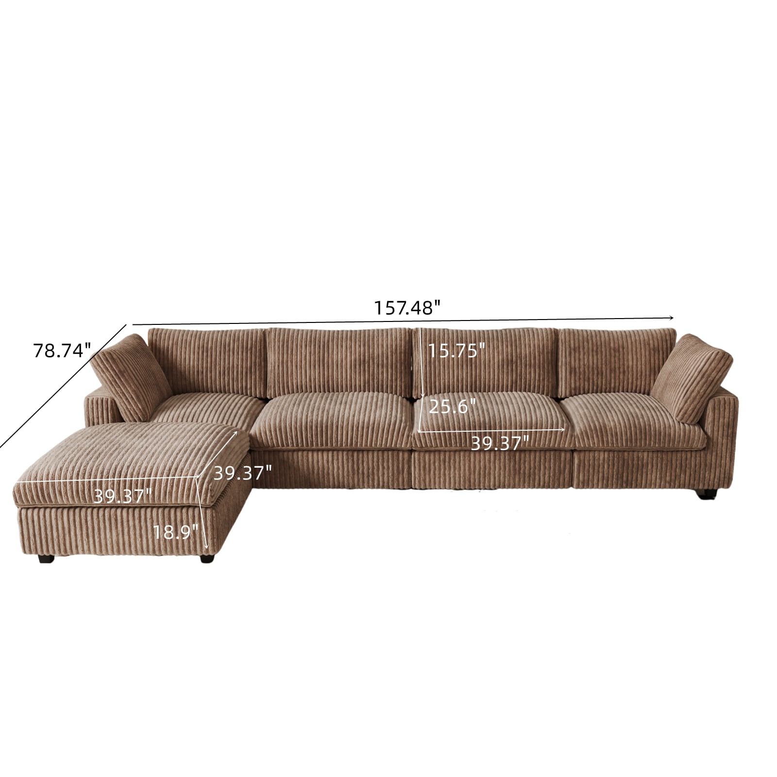 BuotiqHom DH-SF4+1-141TA Sofas-Loveseats - View #2