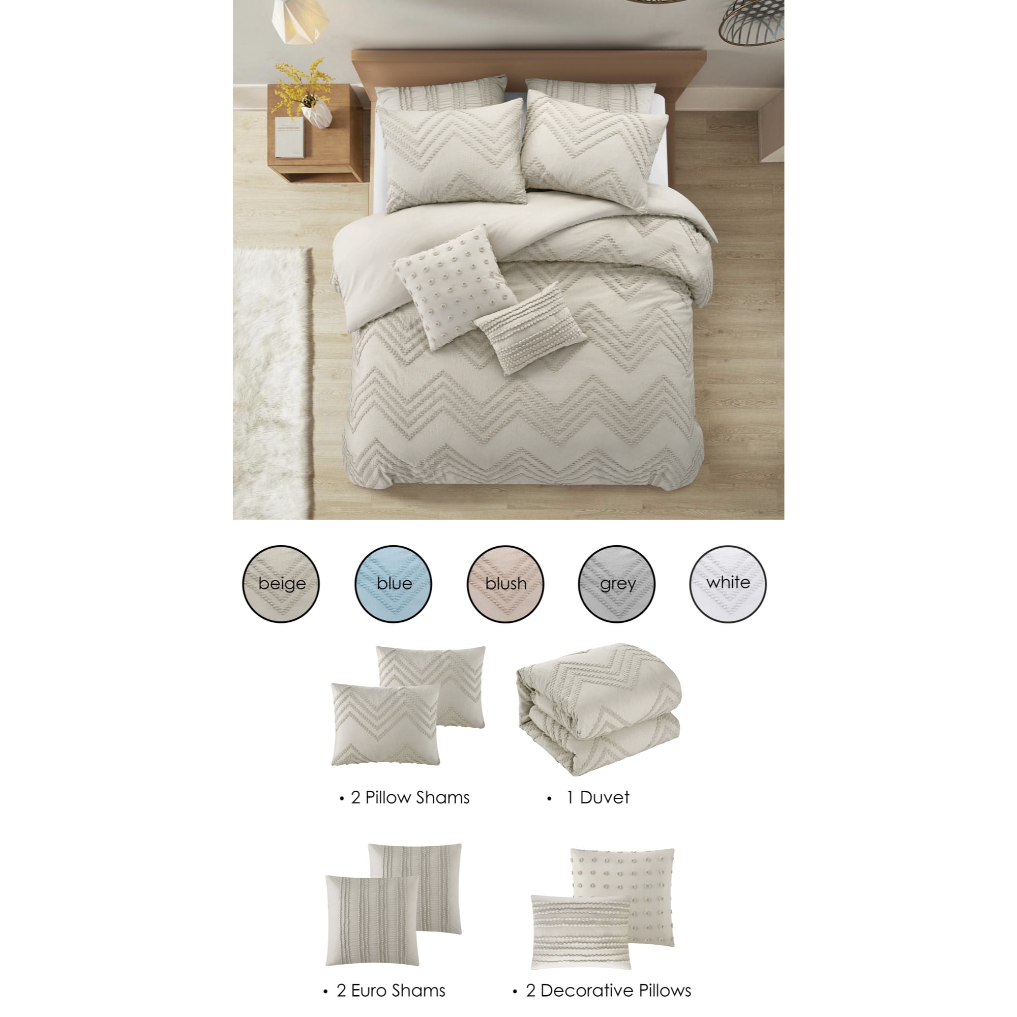 Grace Living GDV369-32BEQ-LS Comforters-And-Bedspreads - View #3