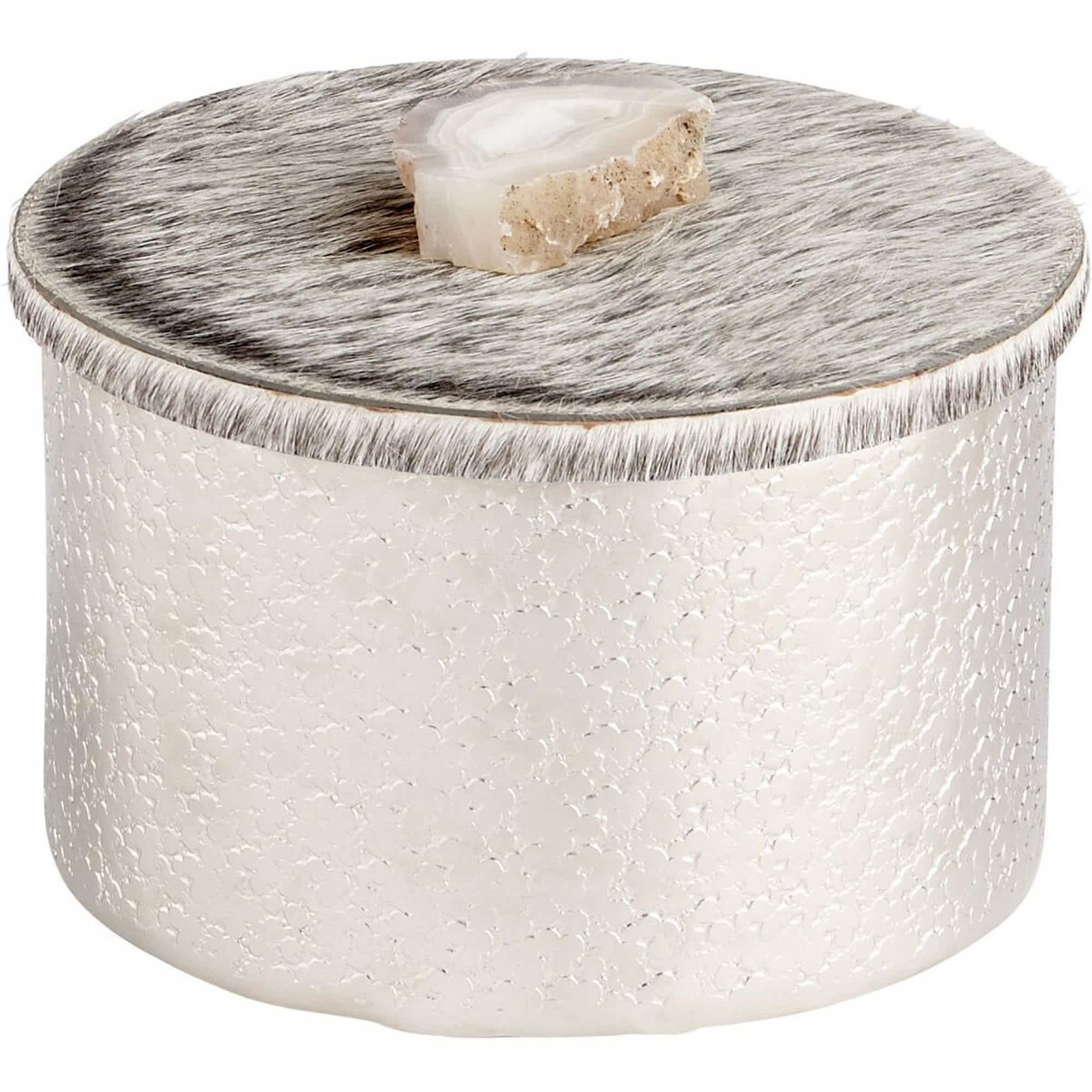 Cyan Design A-CYAN-10212 Nickel / Silver Aluminum Box / Container