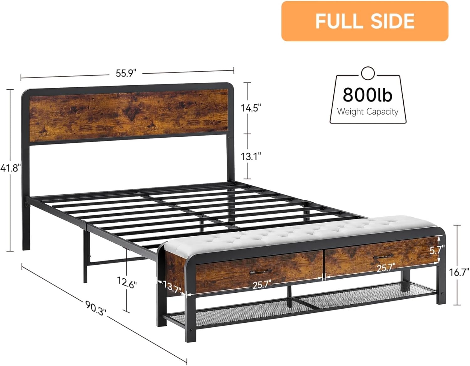Qeetex LHF-BED-PHO-0X77D8D3 beds - View #2