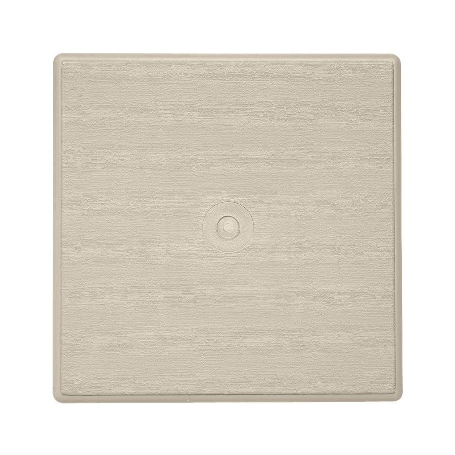 Ply Gem 253915 6.75-in x 6.75-in Tan Vinyl Universal Mounting Block