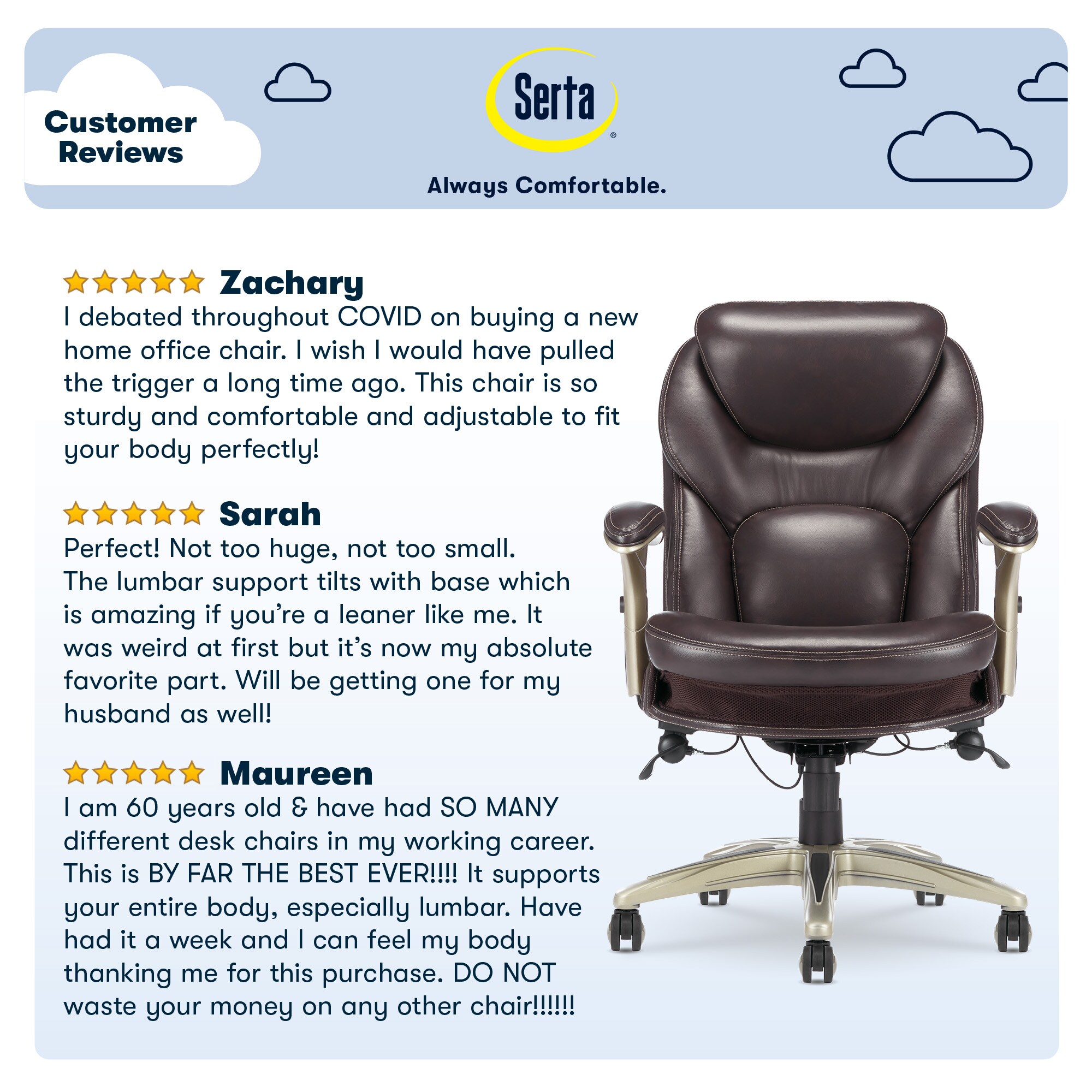 Serta CHR200050 Office-Chairs - View #12
