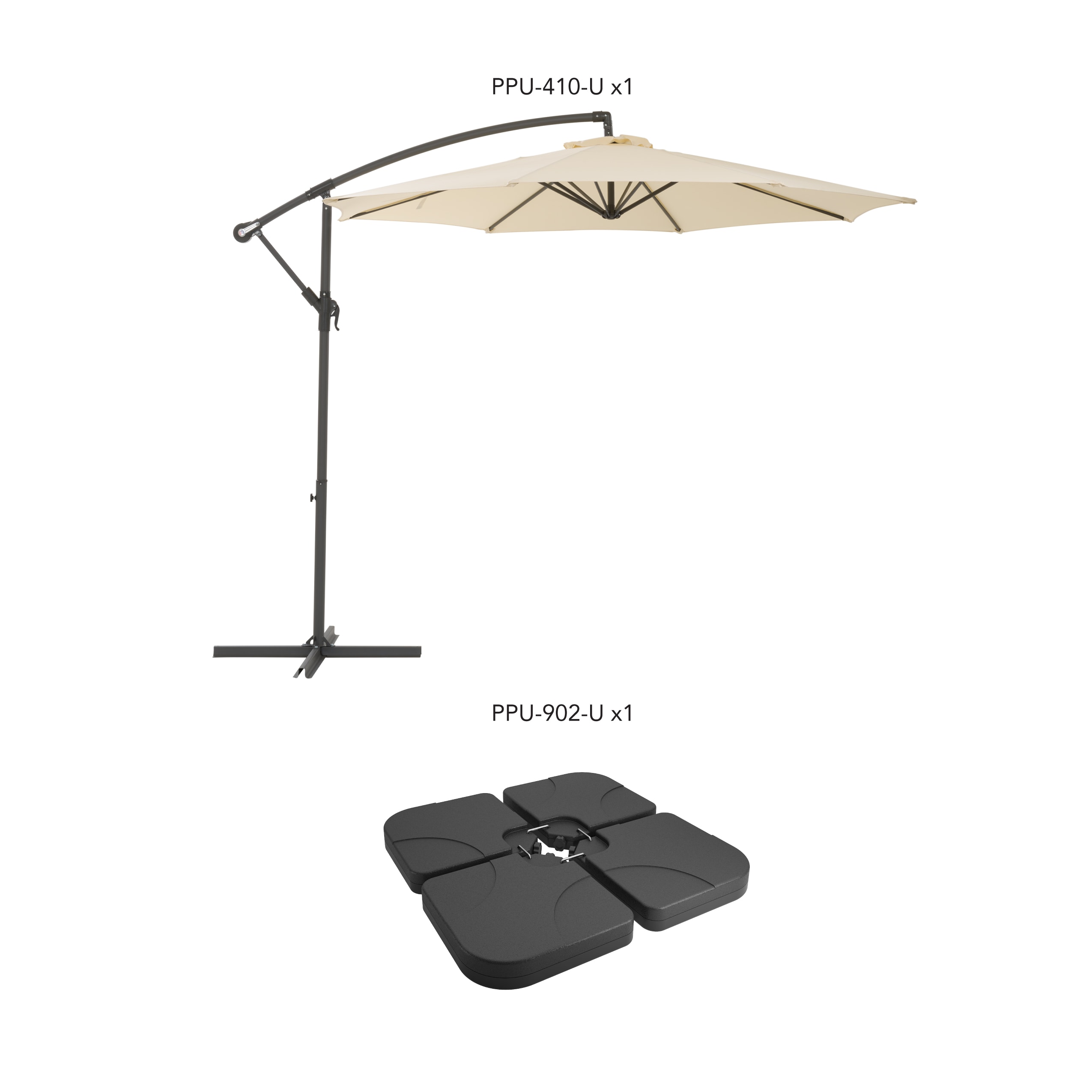 CorLiving PPU-410-Z1 Umbrellas-2 - View #3