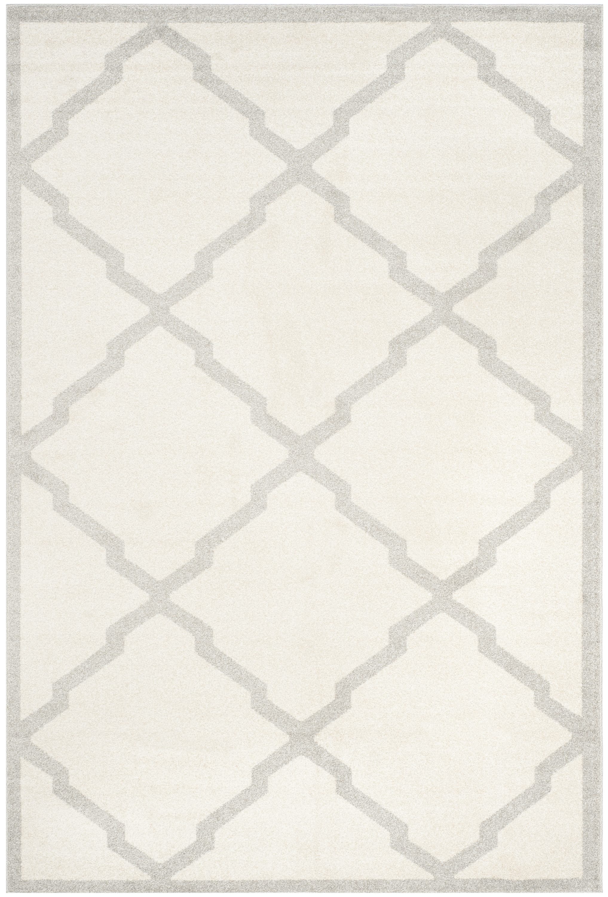 Safavieh AMT421E-5 Amherst Lowell 5 x 8 (ft) Loomed Synthetic Beige/Light Gray Rectangular Indoor Trellis Area rug