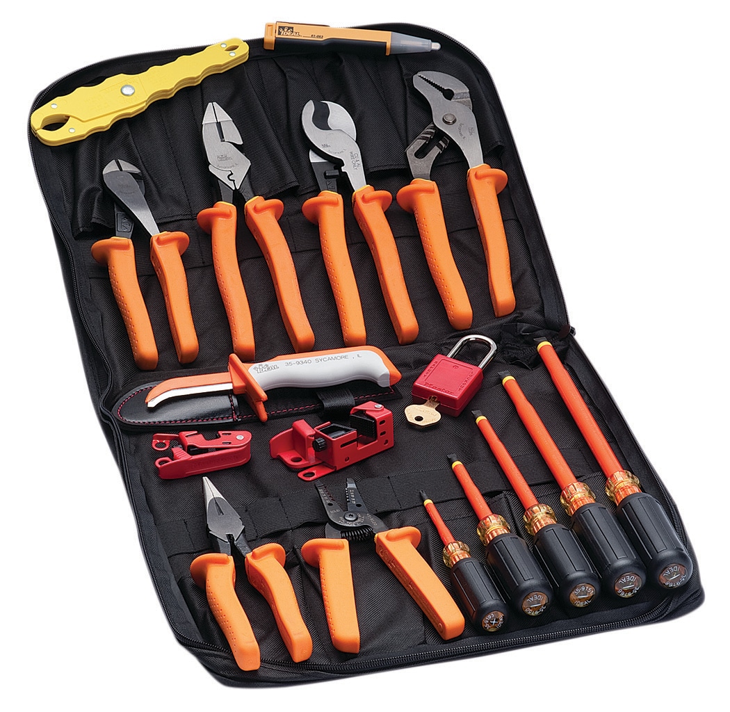 IDEAL 6-Piece Electrician's Tool Kit, 10-18 Awg Solid, 12-20 Awg