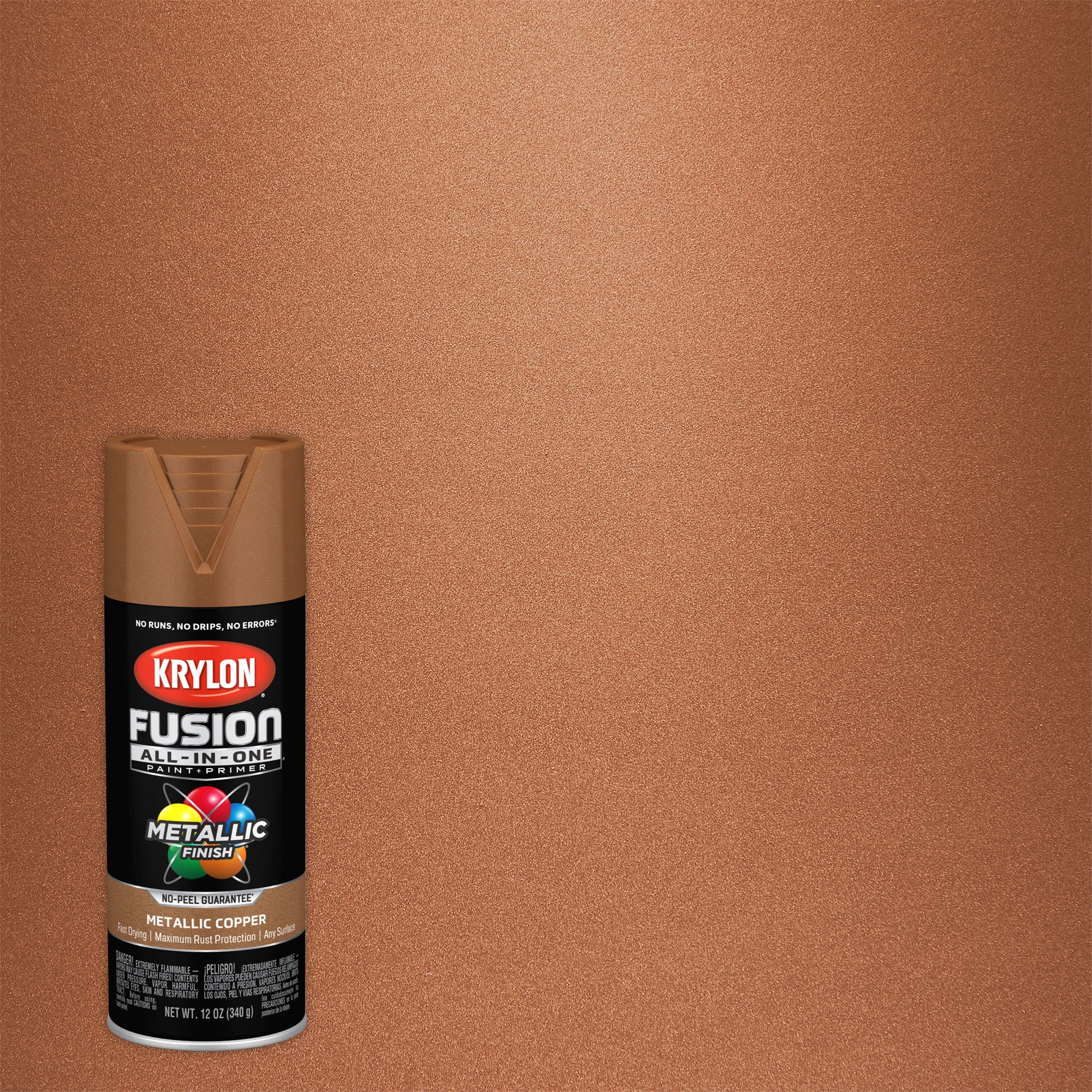 Krylon Fusion All-In-One Gloss Copper Metallic Spray Paint and Primer In  One (NET WT. 12-oz) in the Spray Paint department at