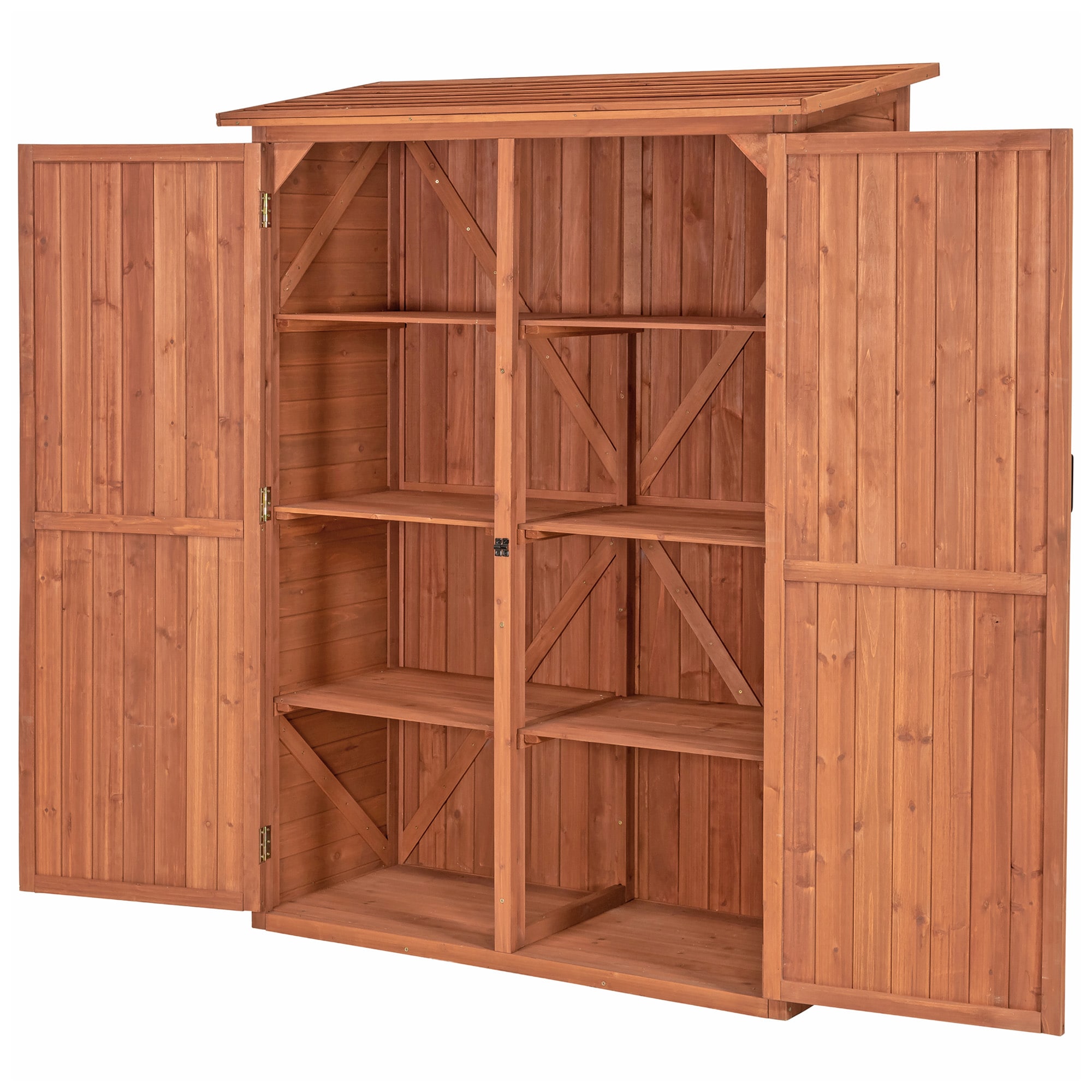 Leisure Season MCS5137 Wood-Storage-Buildings - View #5