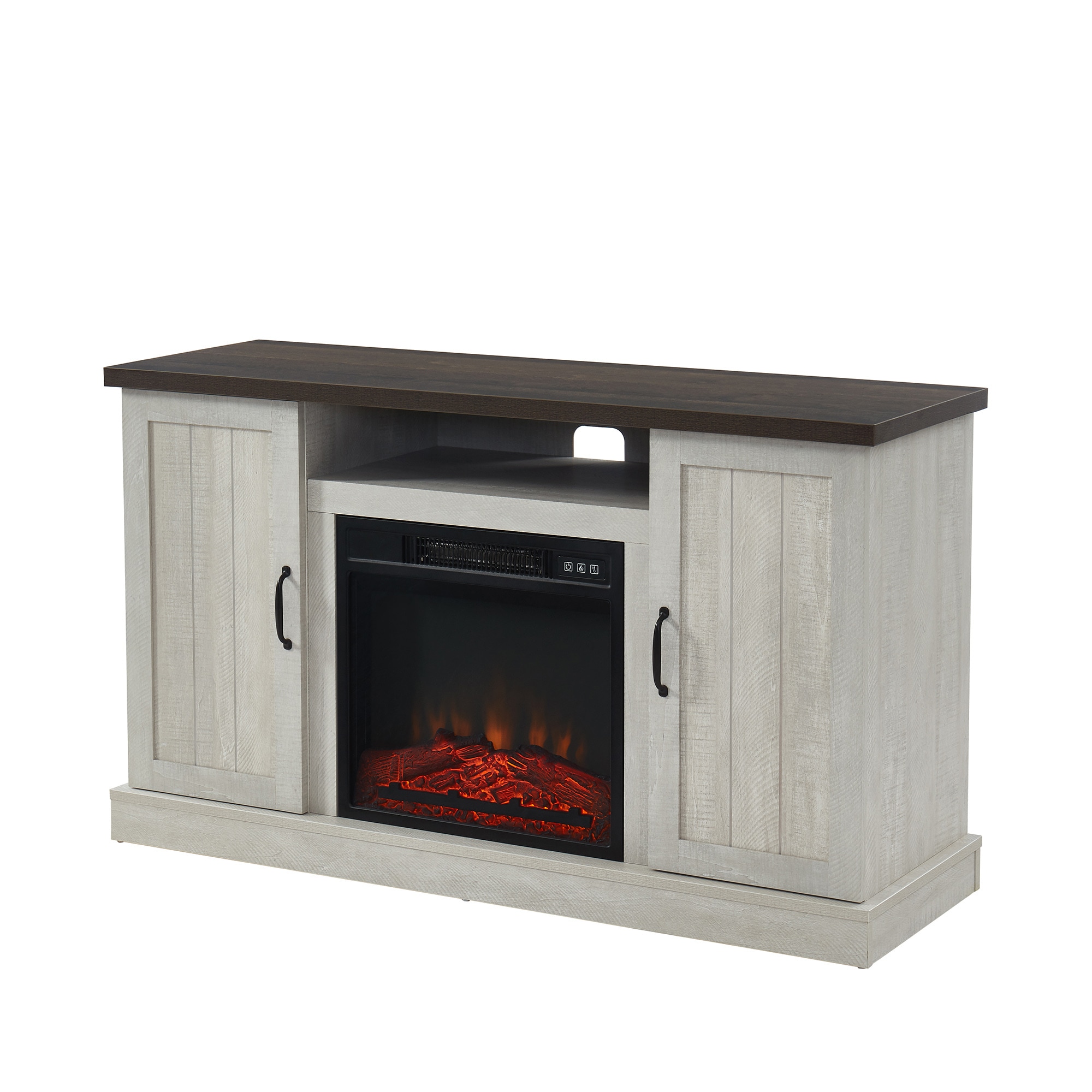 Clihome CL-CYTVS07-WHI Electric-Fireplaces - View #3