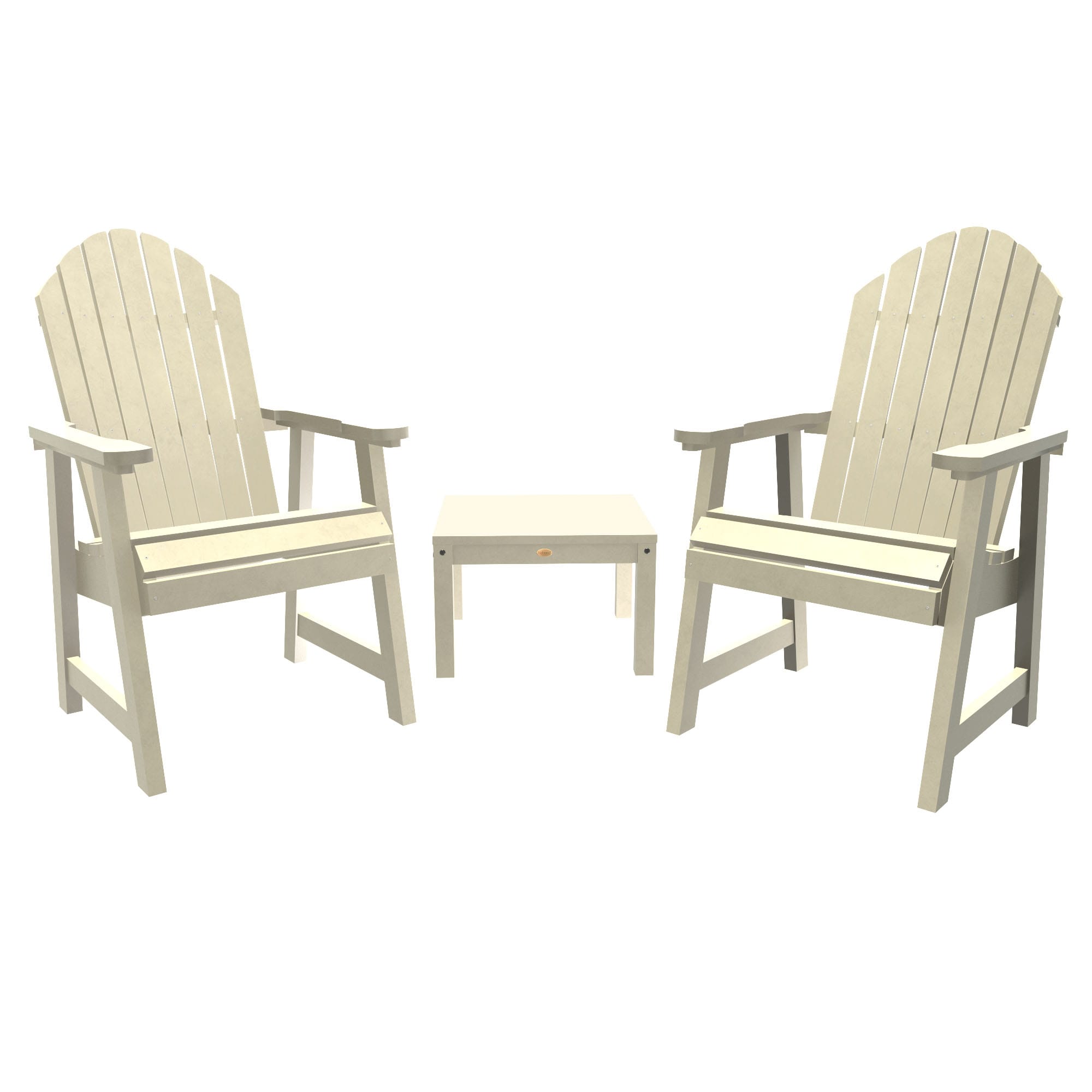 highwood AD-KITCHDA2-WAE The Adirondack 3-Piece Patio Conversation Set