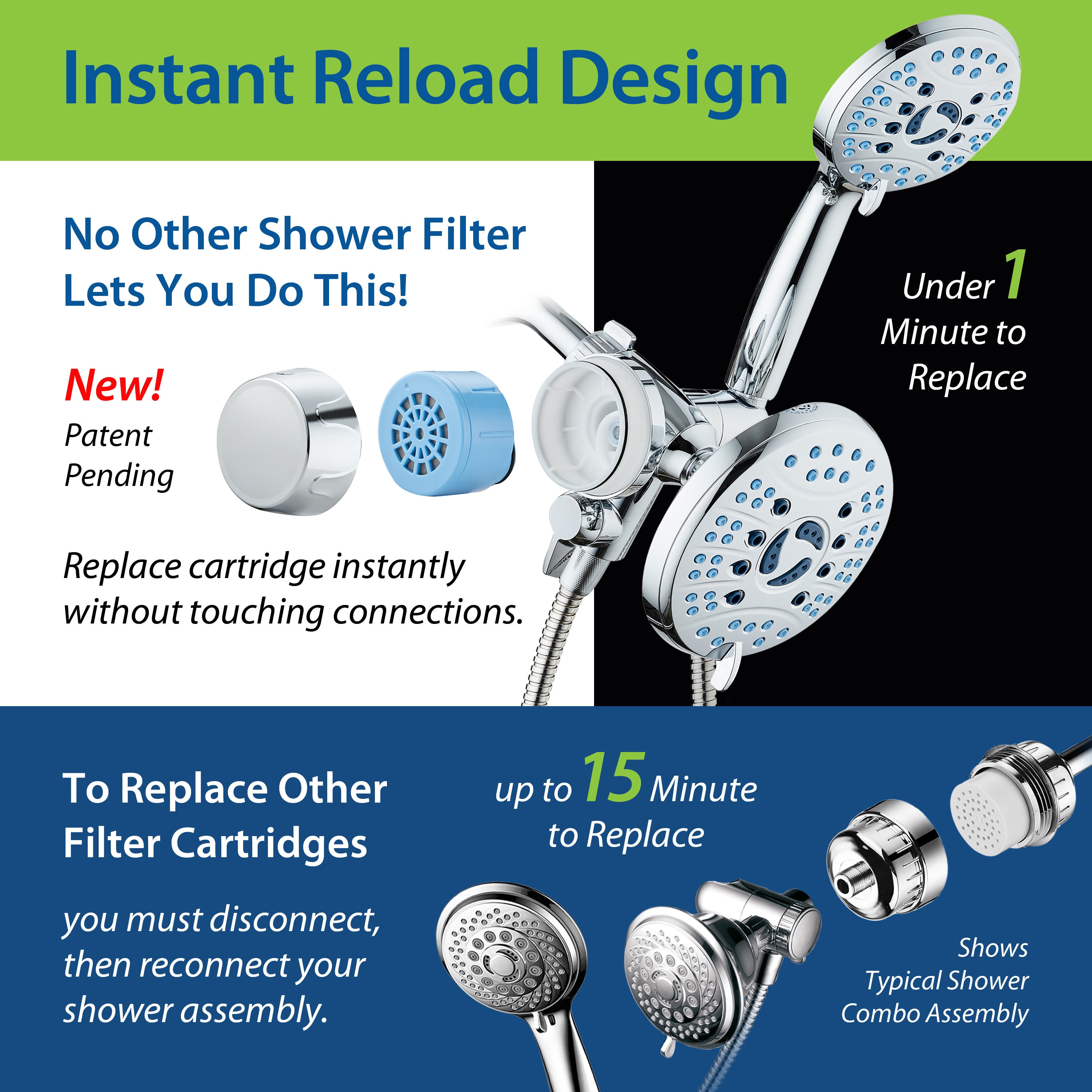 AquaCare 1329 Shower-Head-Filters - View #9