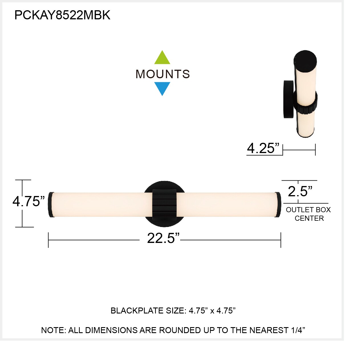 Quoizel PCKAY8522MBK b089995 - View #6
