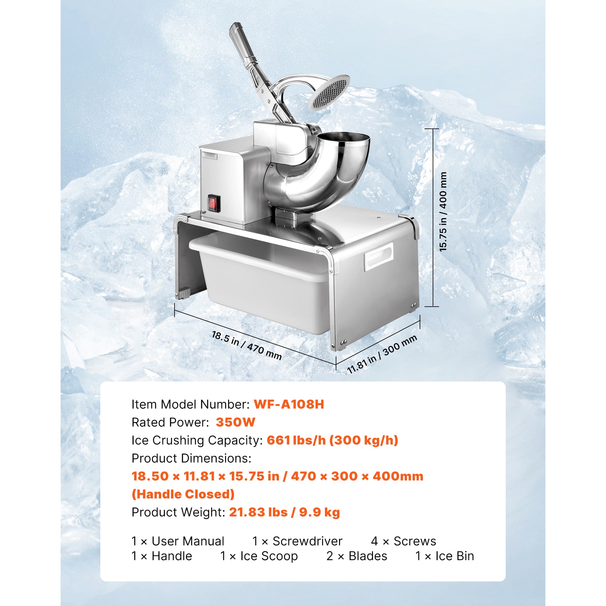 VEVOR SCSBJZJKYS6608873V1 Frozen-Drink-Makers - View #7