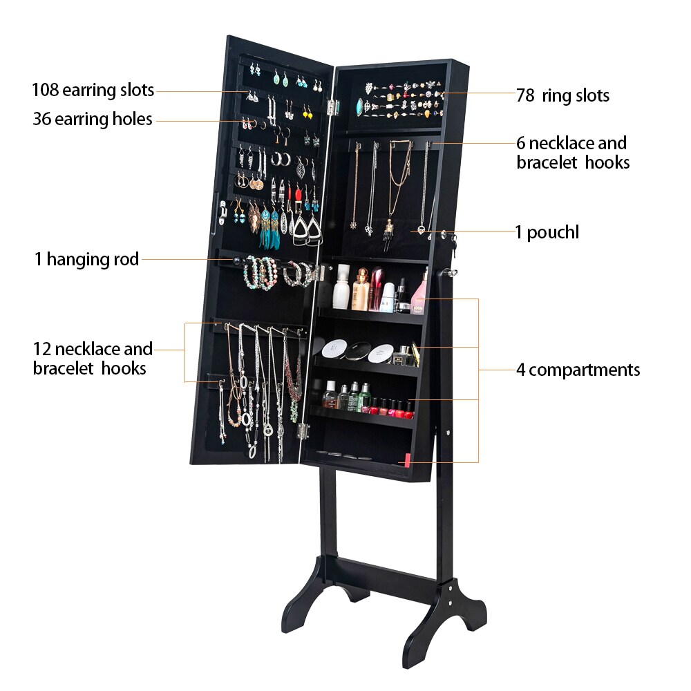 Winado 302558803059 Jewelry-Armoires - View #7